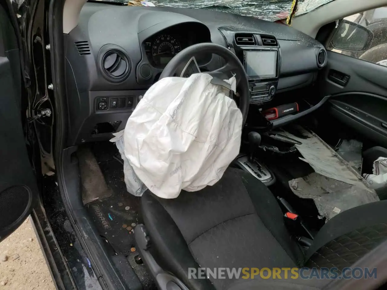 8 Photograph of a damaged car ML32AUHJ1RH001198 MITSUBISHI MIRAGE 2024
