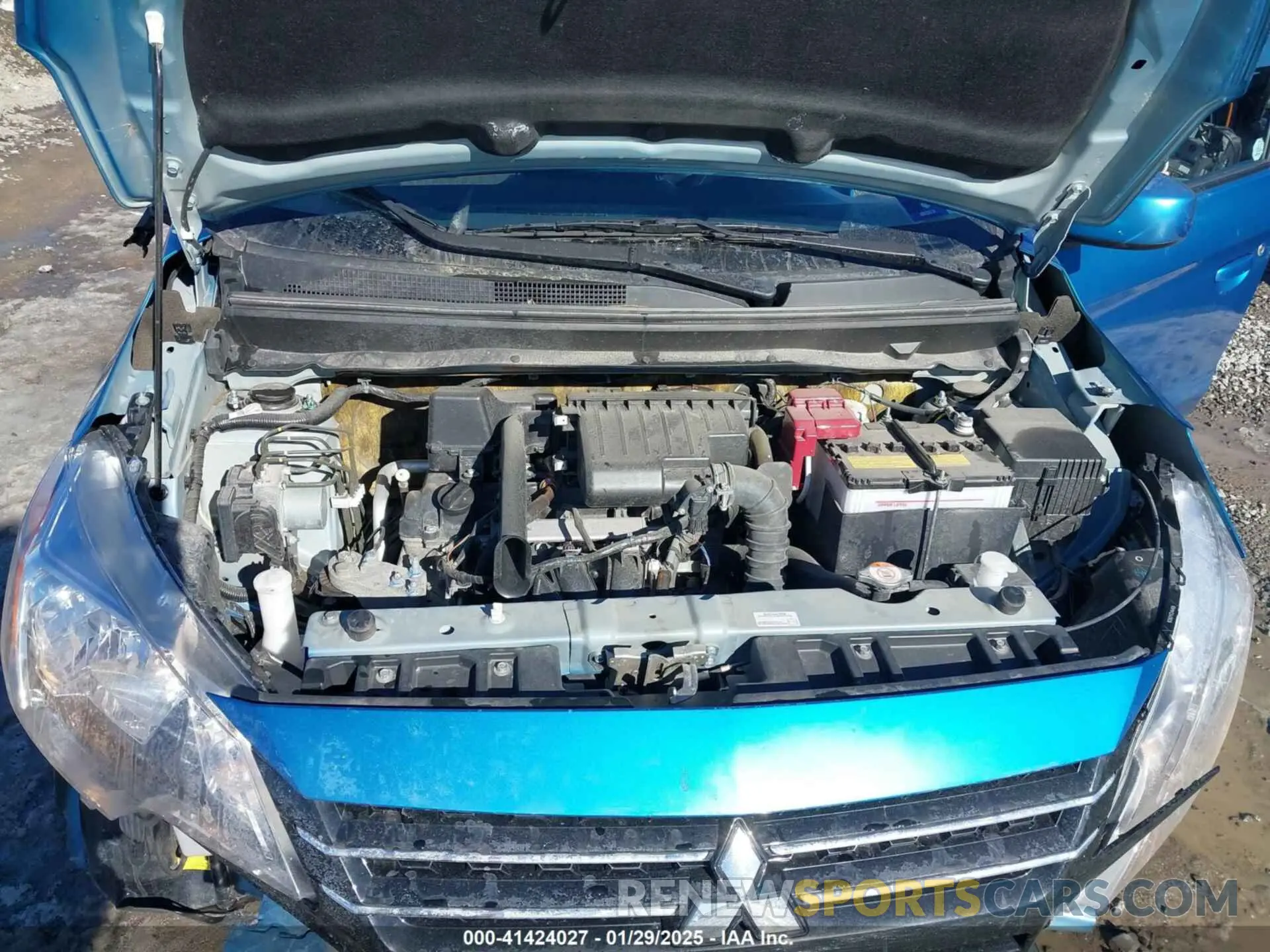 10 Фотография поврежденного автомобиля ML32AUHJ1RH002058 MITSUBISHI MIRAGE 2024