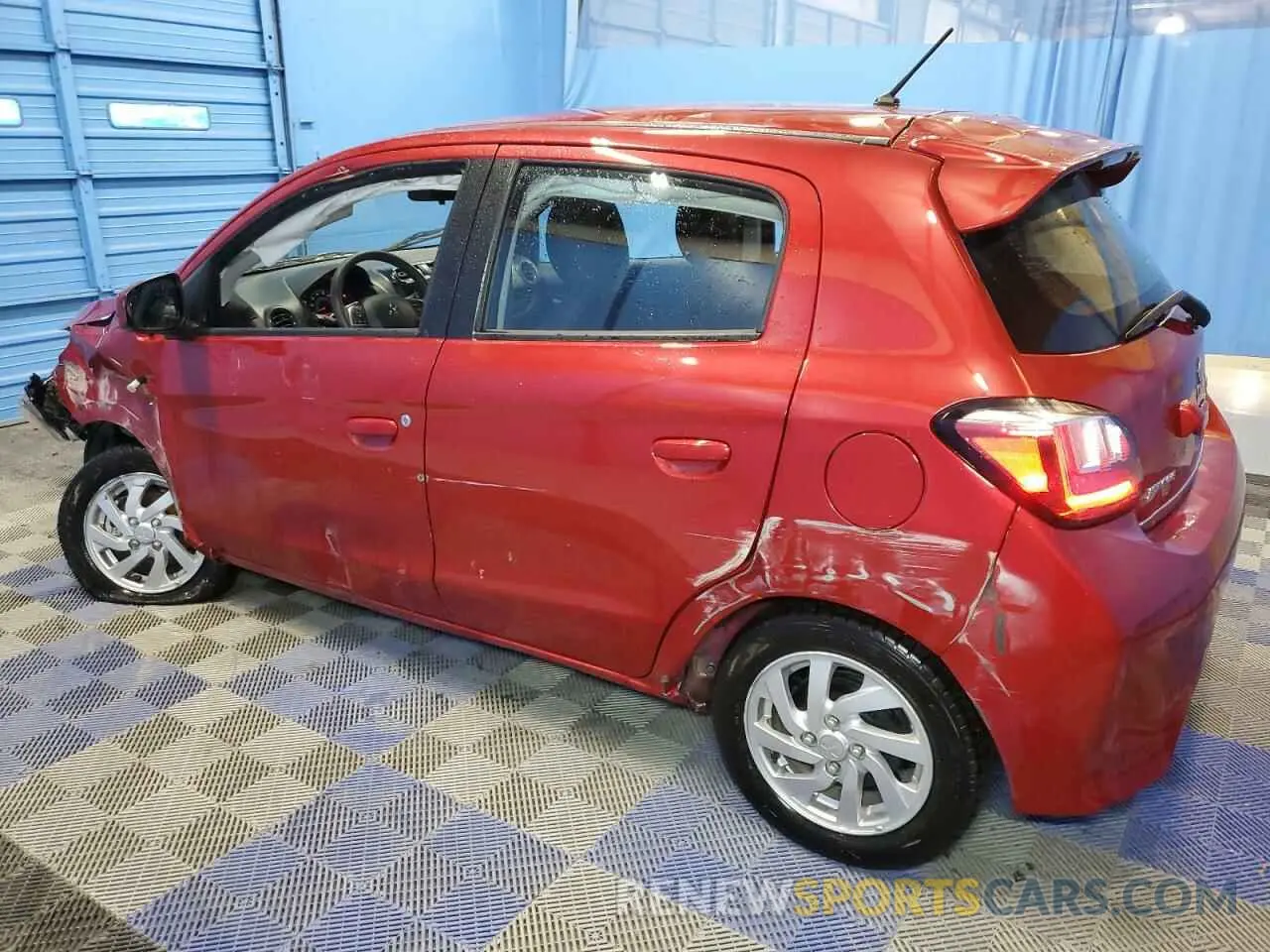 2 Фотография поврежденного автомобиля ML32AUHJ1RH004506 MITSUBISHI MIRAGE 2024