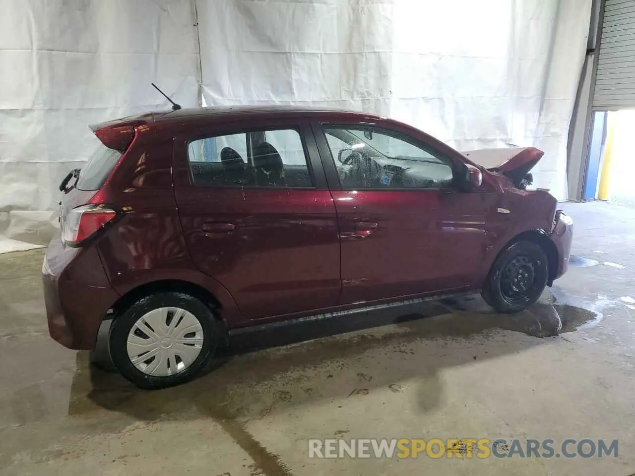 3 Photograph of a damaged car ML32AUHJ1RH006885 MITSUBISHI MIRAGE 2024