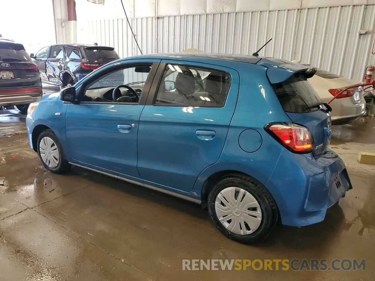 2 Photograph of a damaged car ML32AUHJ1RH010192 MITSUBISHI MIRAGE 2024