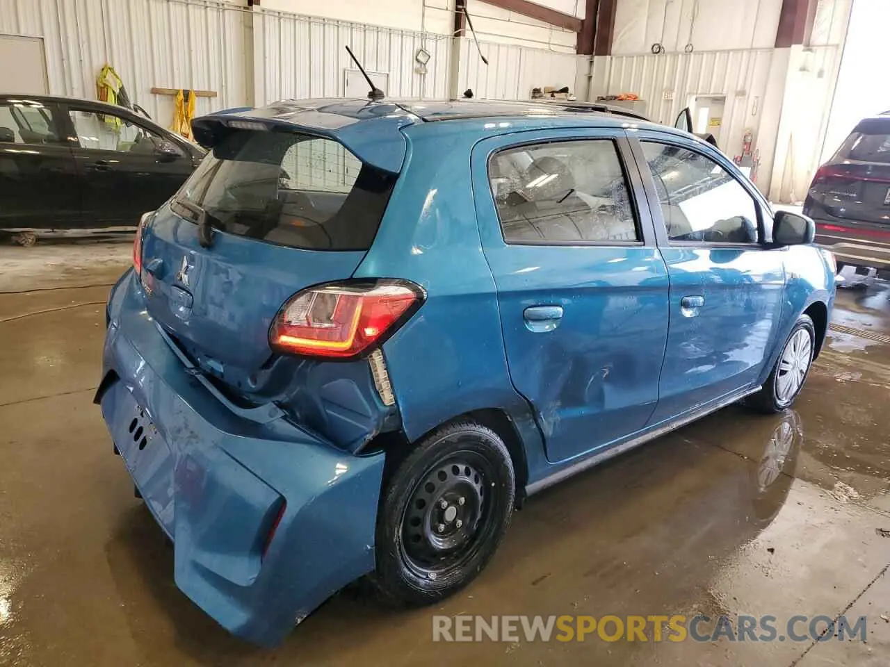 3 Photograph of a damaged car ML32AUHJ1RH010192 MITSUBISHI MIRAGE 2024