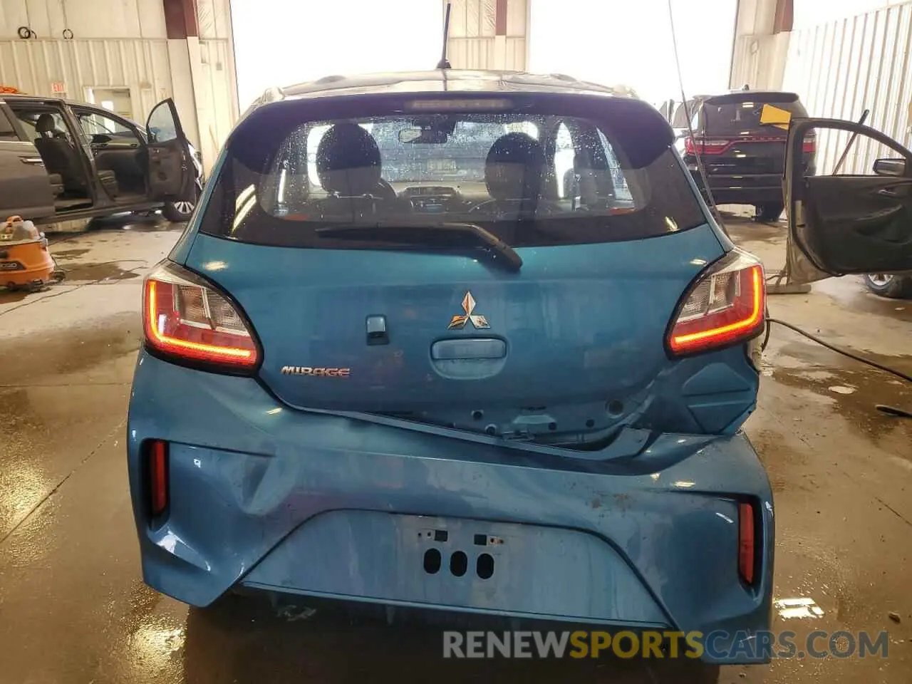 6 Photograph of a damaged car ML32AUHJ1RH010192 MITSUBISHI MIRAGE 2024