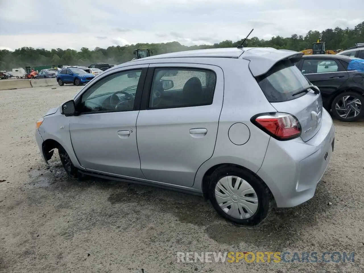 2 Photograph of a damaged car ML32AUHJ1RH017269 MITSUBISHI MIRAGE 2024