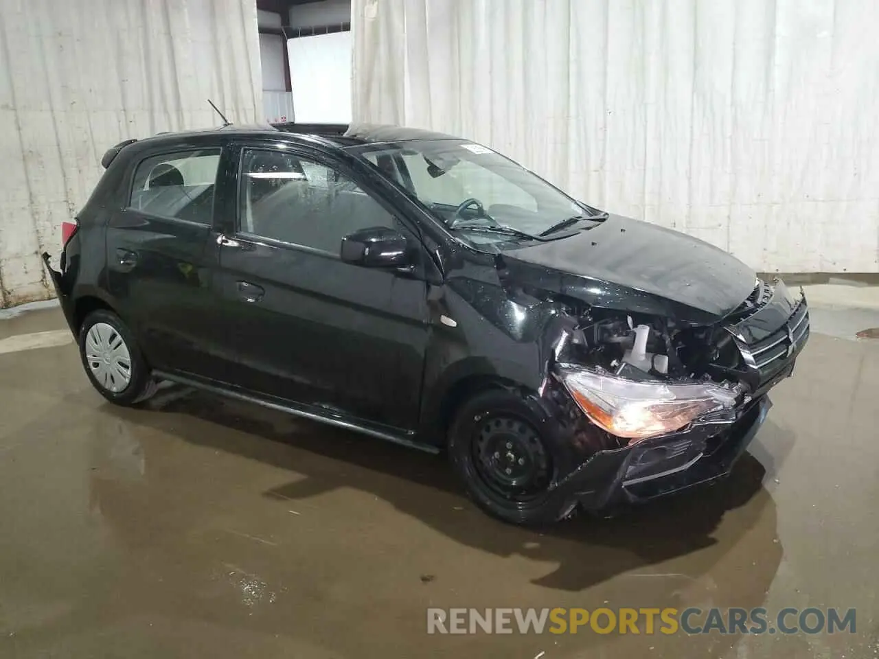 4 Photograph of a damaged car ML32AUHJ1RH019202 MITSUBISHI MIRAGE 2024