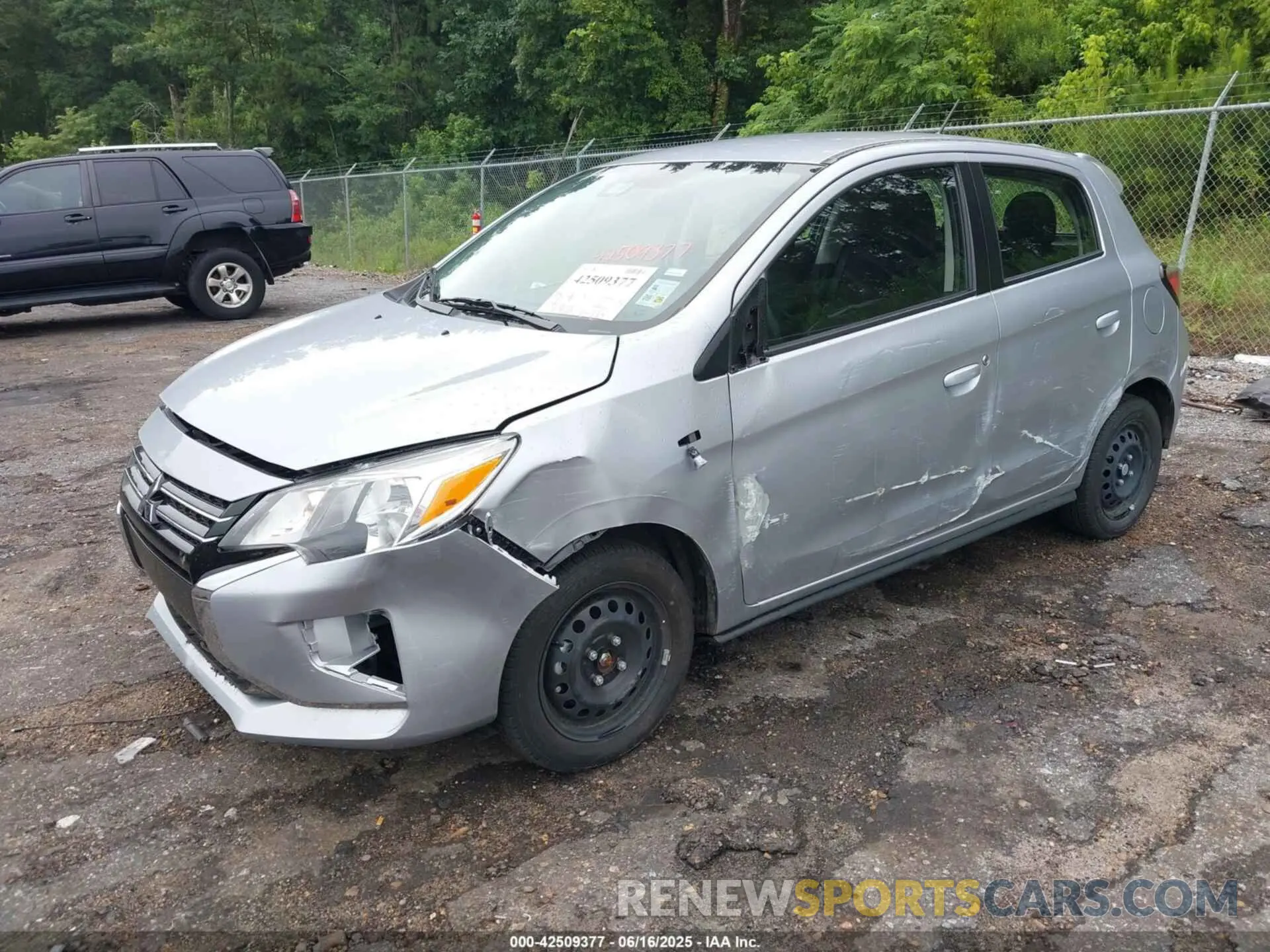 2 Photograph of a damaged car ML32AUHJ1RH021645 MITSUBISHI MIRAGE 2024