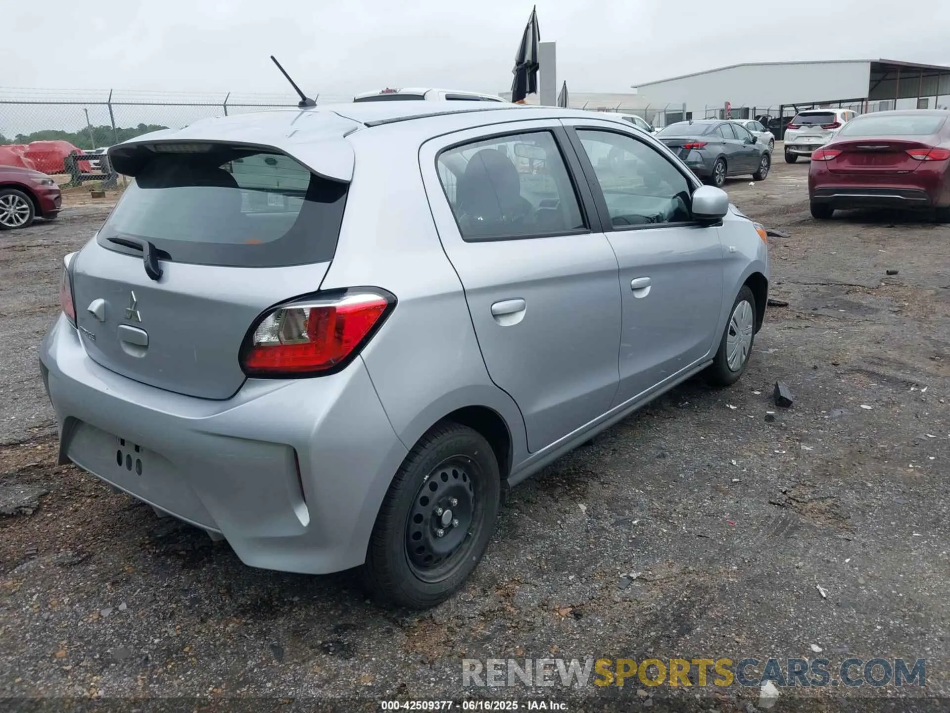 4 Photograph of a damaged car ML32AUHJ1RH021645 MITSUBISHI MIRAGE 2024