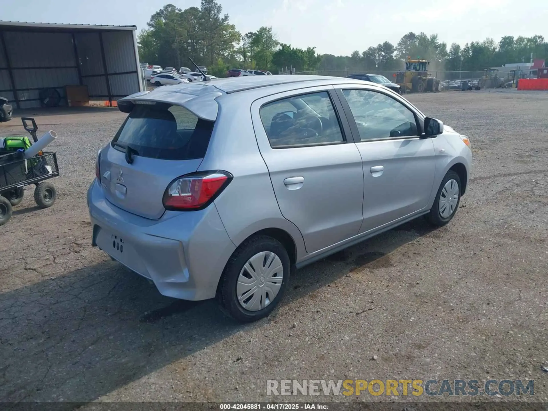 4 Photograph of a damaged car ML32AUHJ1RH024500 MITSUBISHI MIRAGE 2024