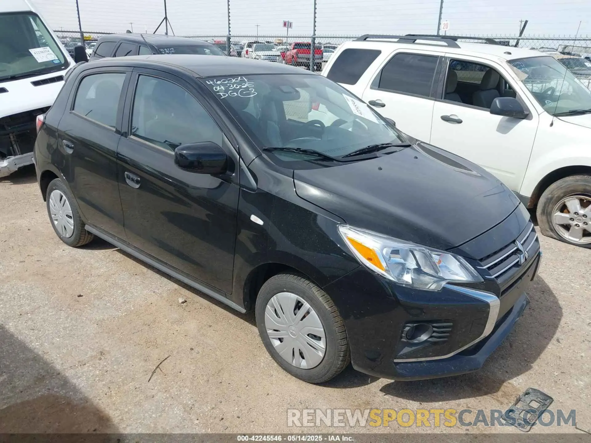 1 Photograph of a damaged car ML32AUHJ1RH033150 MITSUBISHI MIRAGE 2024