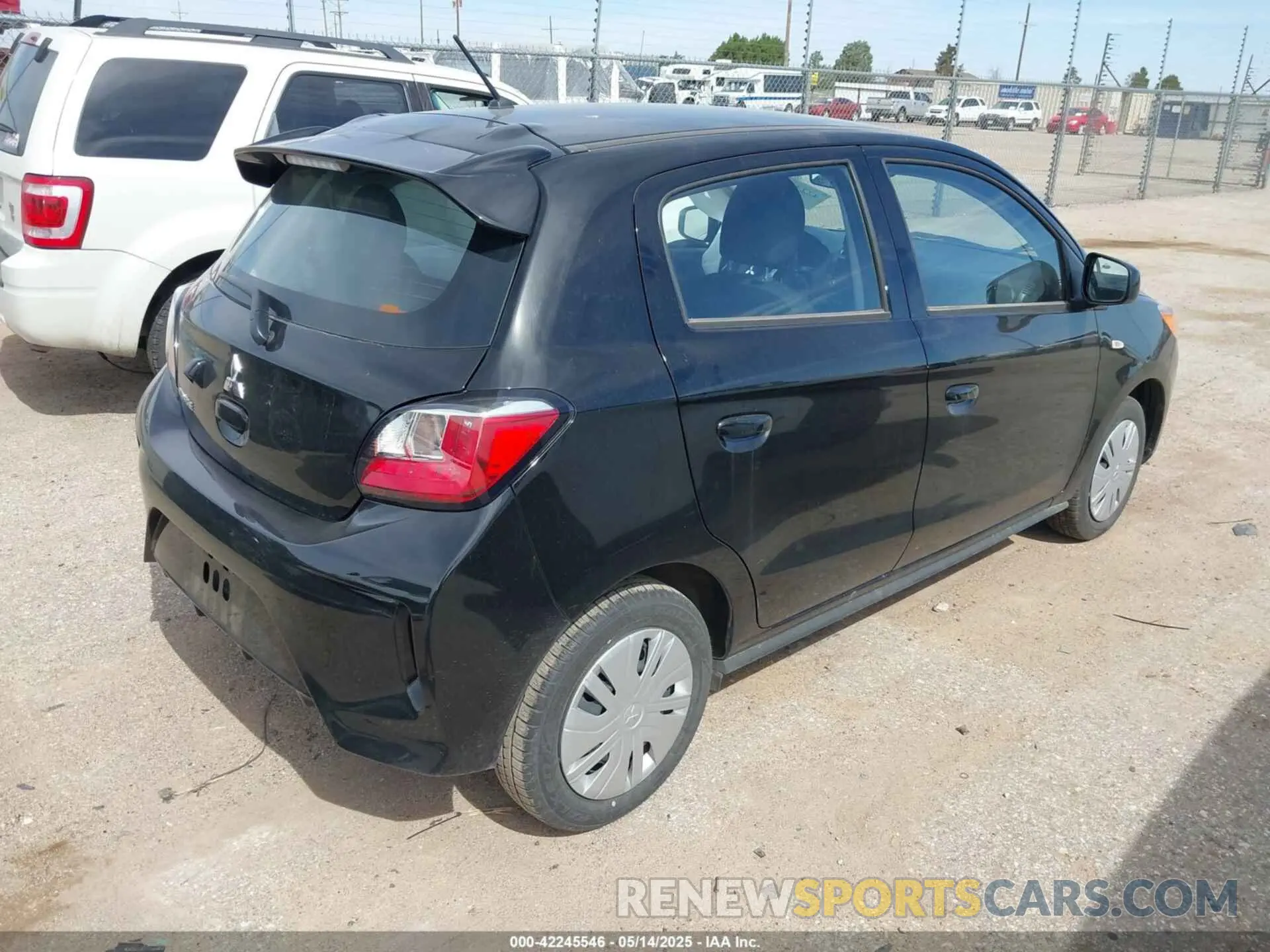 4 Photograph of a damaged car ML32AUHJ1RH033150 MITSUBISHI MIRAGE 2024