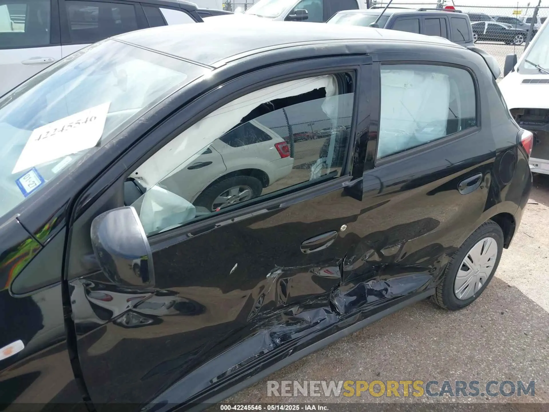 6 Photograph of a damaged car ML32AUHJ1RH033150 MITSUBISHI MIRAGE 2024