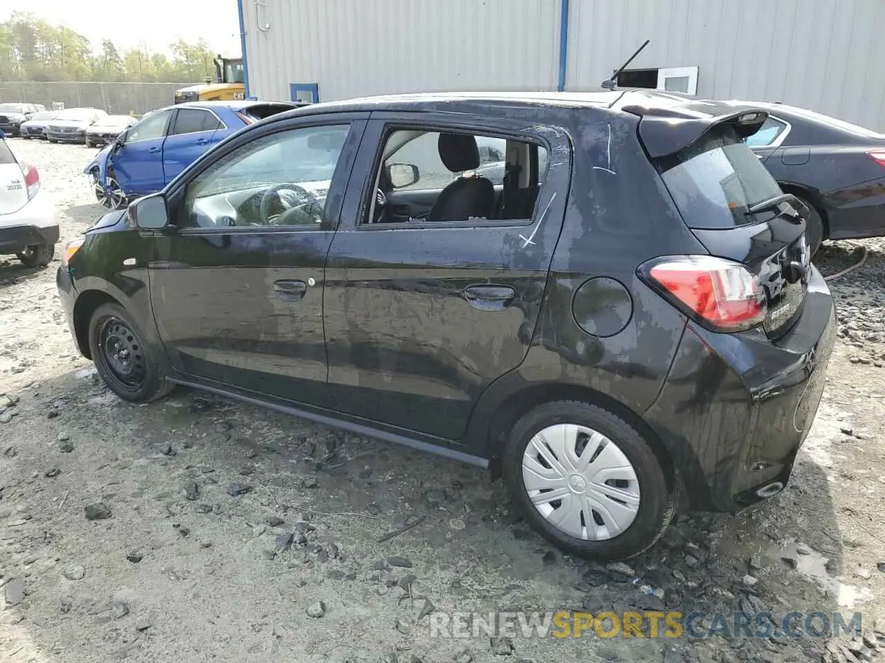 2 Photograph of a damaged car ML32AUHJ2RH019919 MITSUBISHI MIRAGE 2024