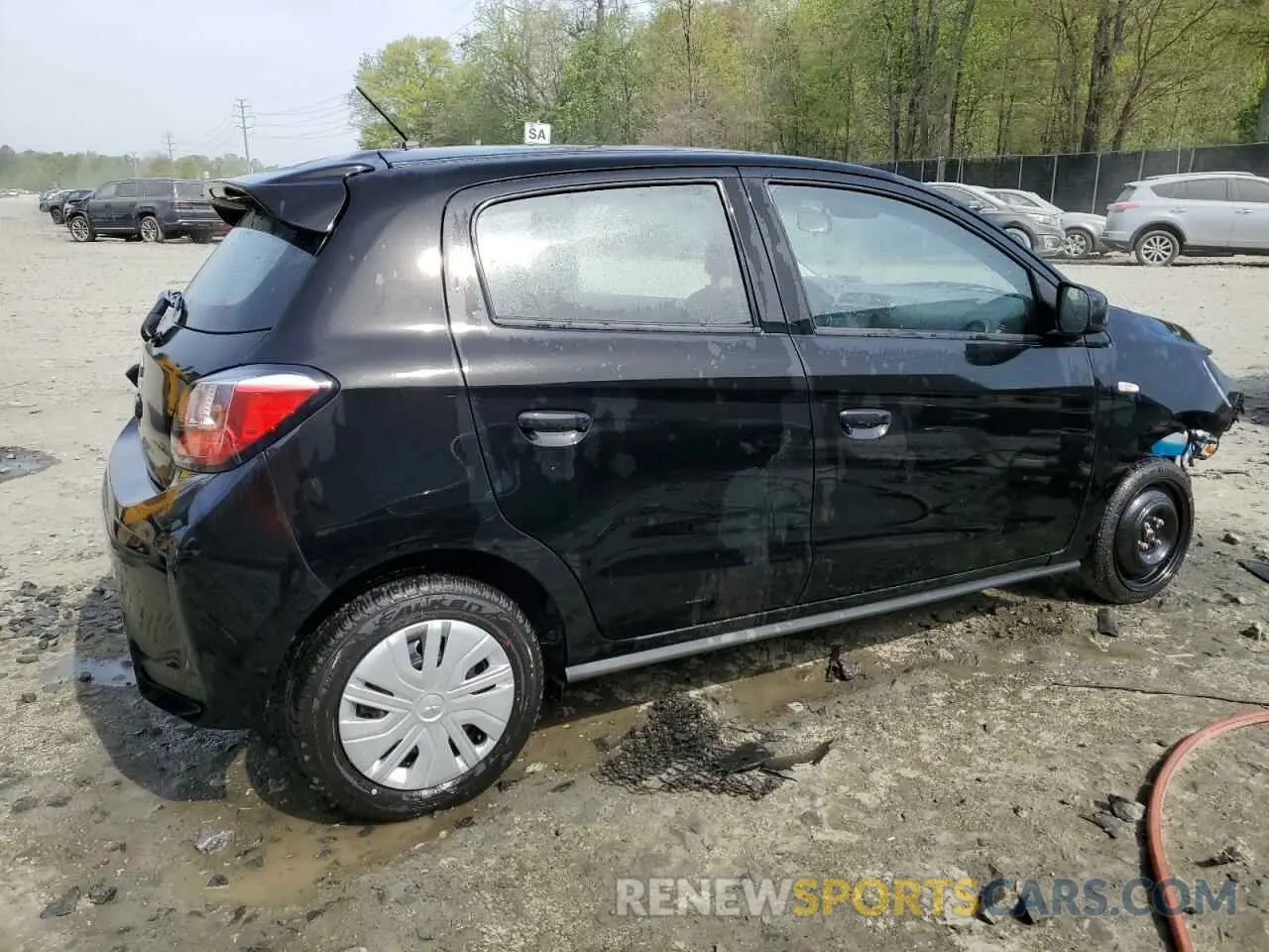 3 Photograph of a damaged car ML32AUHJ2RH019919 MITSUBISHI MIRAGE 2024