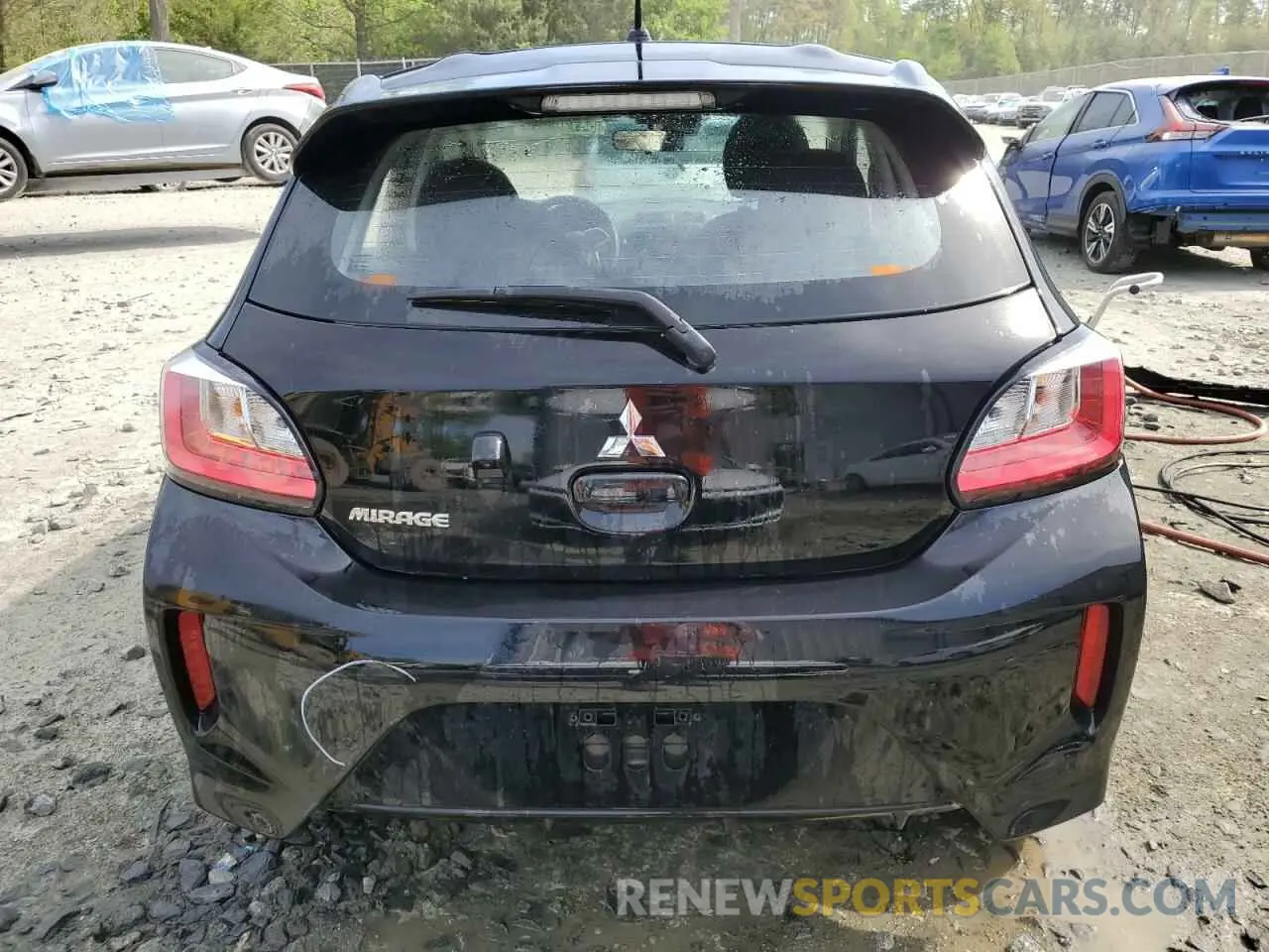 6 Photograph of a damaged car ML32AUHJ2RH019919 MITSUBISHI MIRAGE 2024