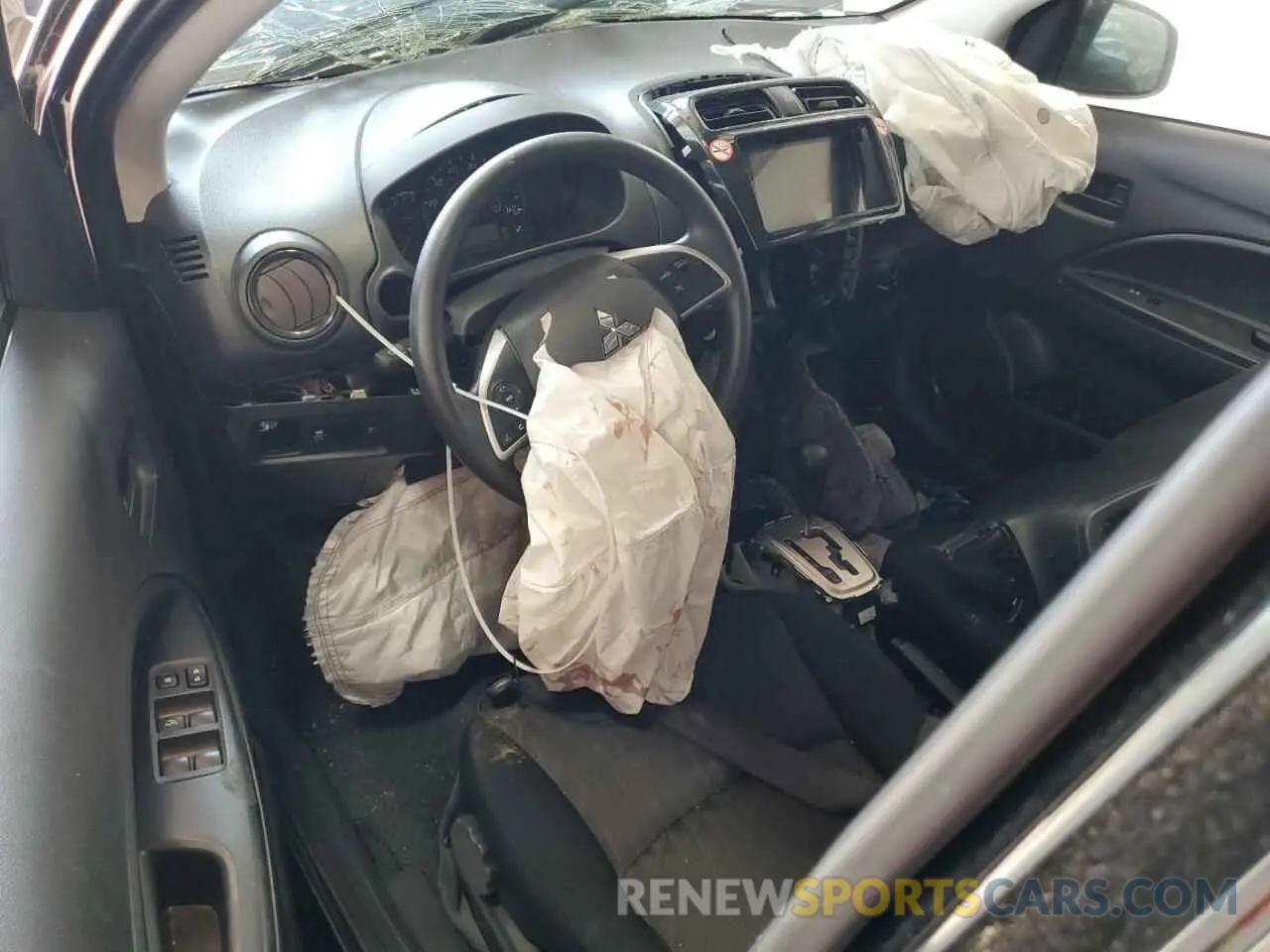 8 Фотография поврежденного автомобиля ML32AUHJ2RH020035 MITSUBISHI MIRAGE 2024