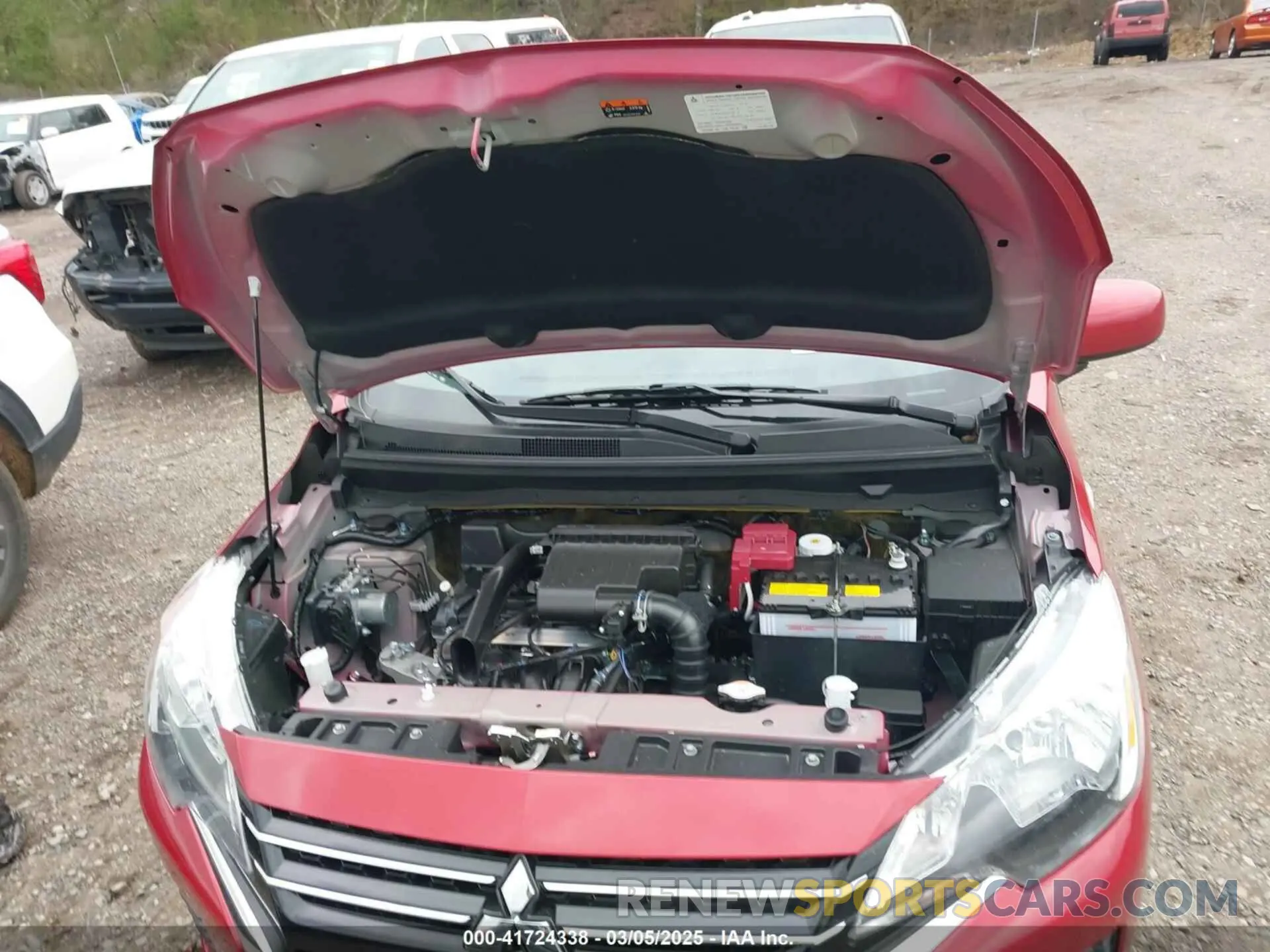 10 Фотография поврежденного автомобиля ML32AUHJ2RH029396 MITSUBISHI MIRAGE 2024