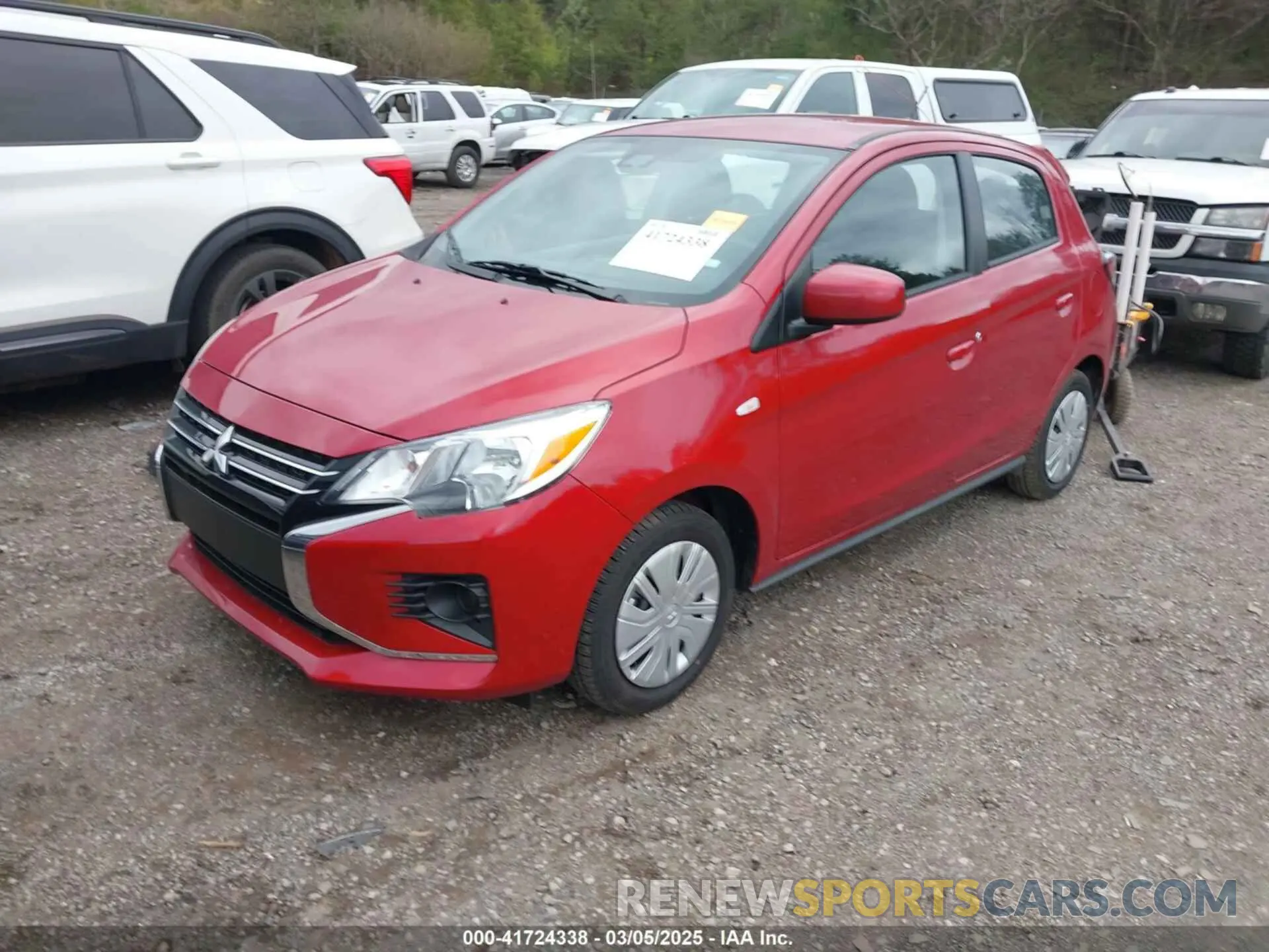 2 Фотография поврежденного автомобиля ML32AUHJ2RH029396 MITSUBISHI MIRAGE 2024