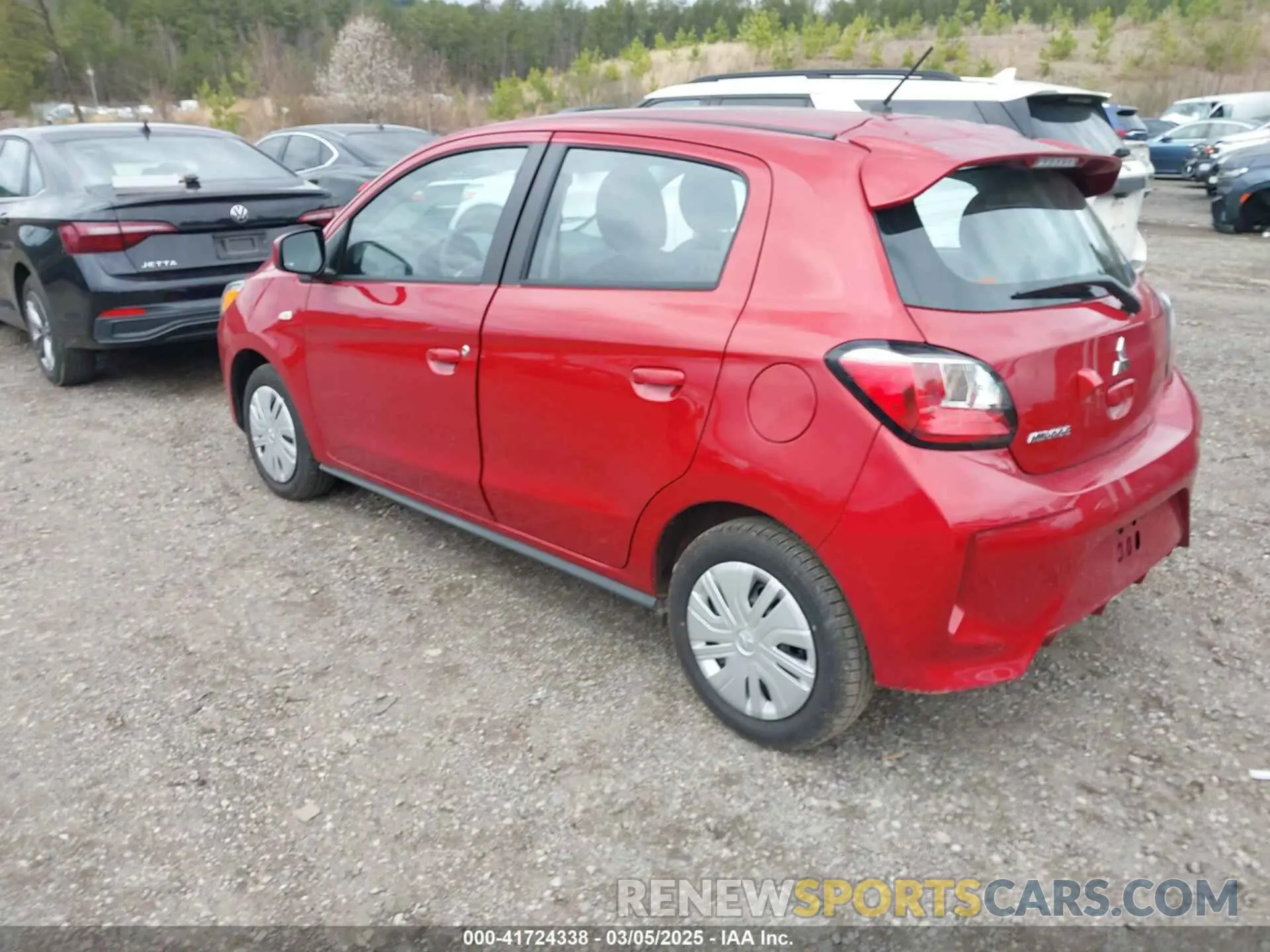 3 Фотография поврежденного автомобиля ML32AUHJ2RH029396 MITSUBISHI MIRAGE 2024