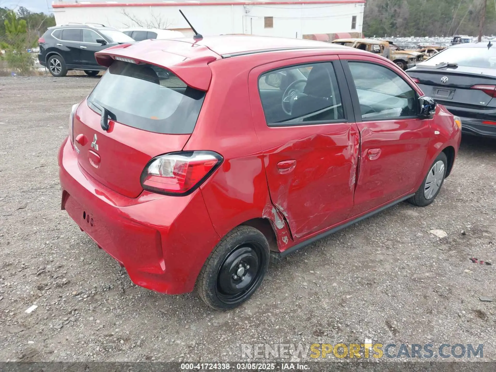 4 Фотография поврежденного автомобиля ML32AUHJ2RH029396 MITSUBISHI MIRAGE 2024