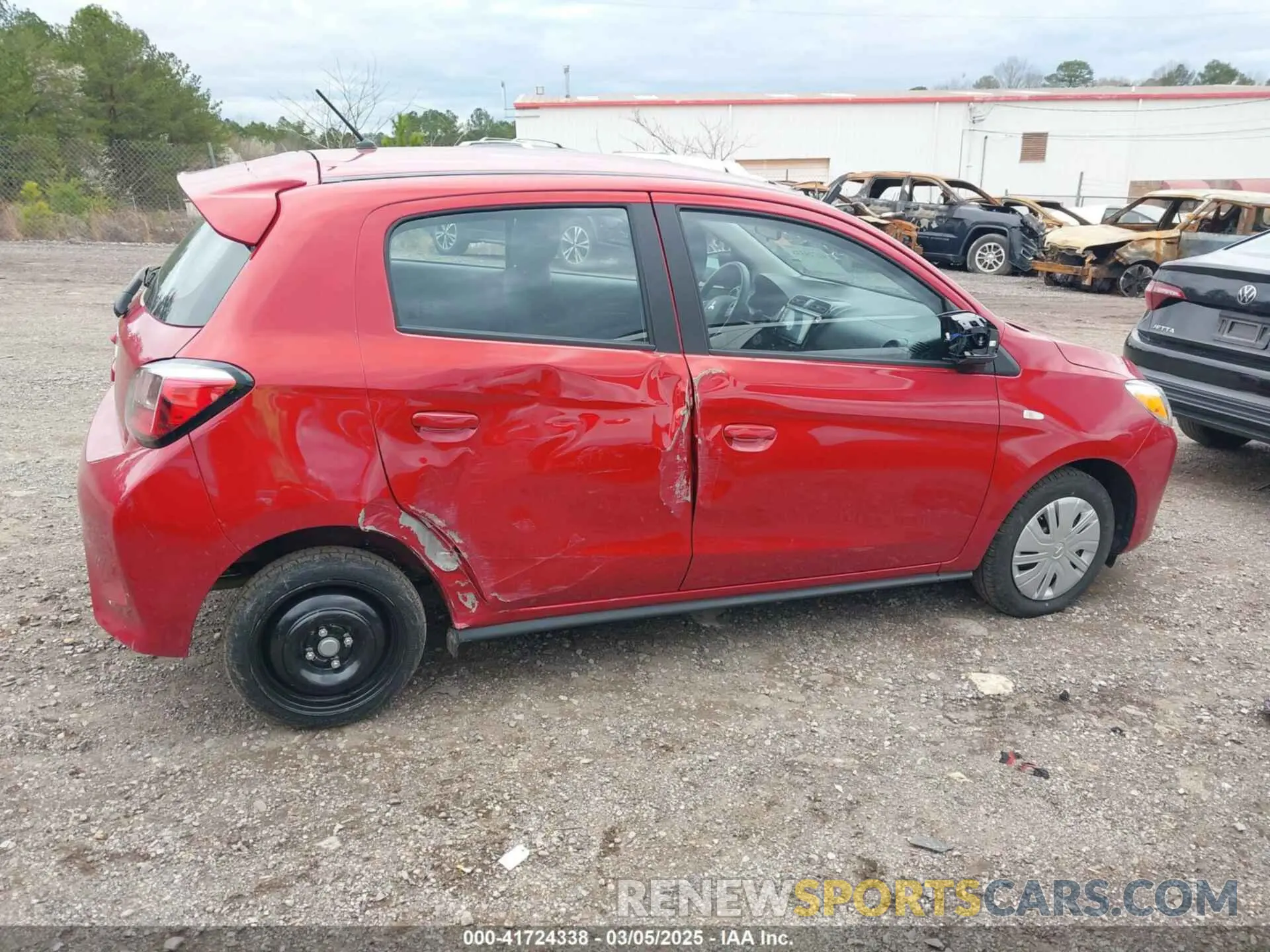 6 Фотография поврежденного автомобиля ML32AUHJ2RH029396 MITSUBISHI MIRAGE 2024