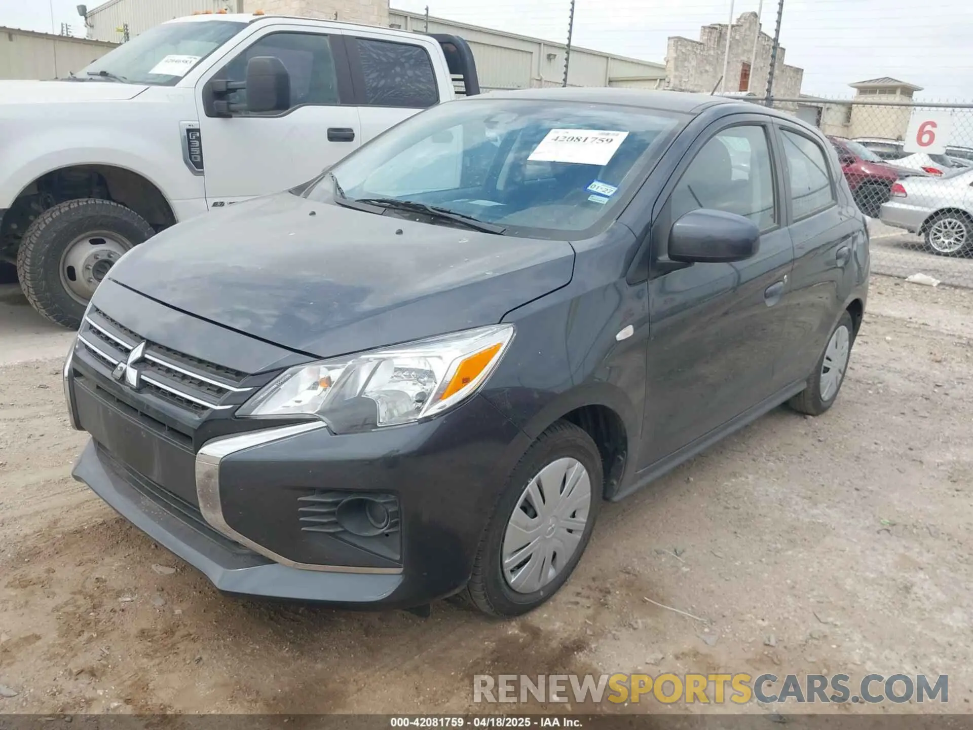 2 Фотография поврежденного автомобиля ML32AUHJ2RH032105 MITSUBISHI MIRAGE 2024