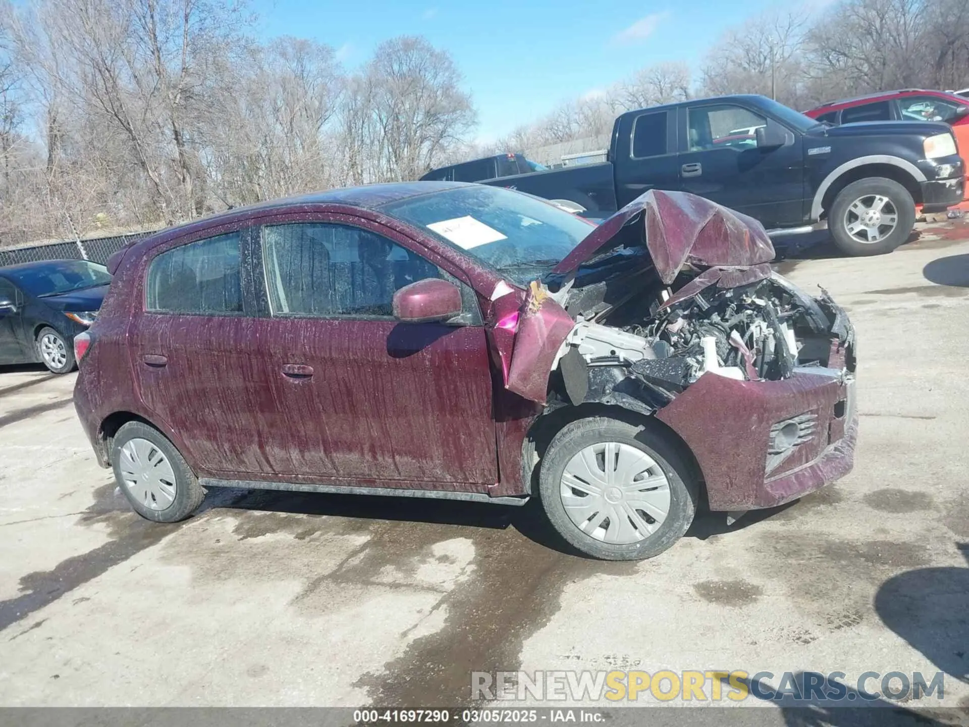 13 Фотография поврежденного автомобиля ML32AUHJ2RH032346 MITSUBISHI MIRAGE 2024