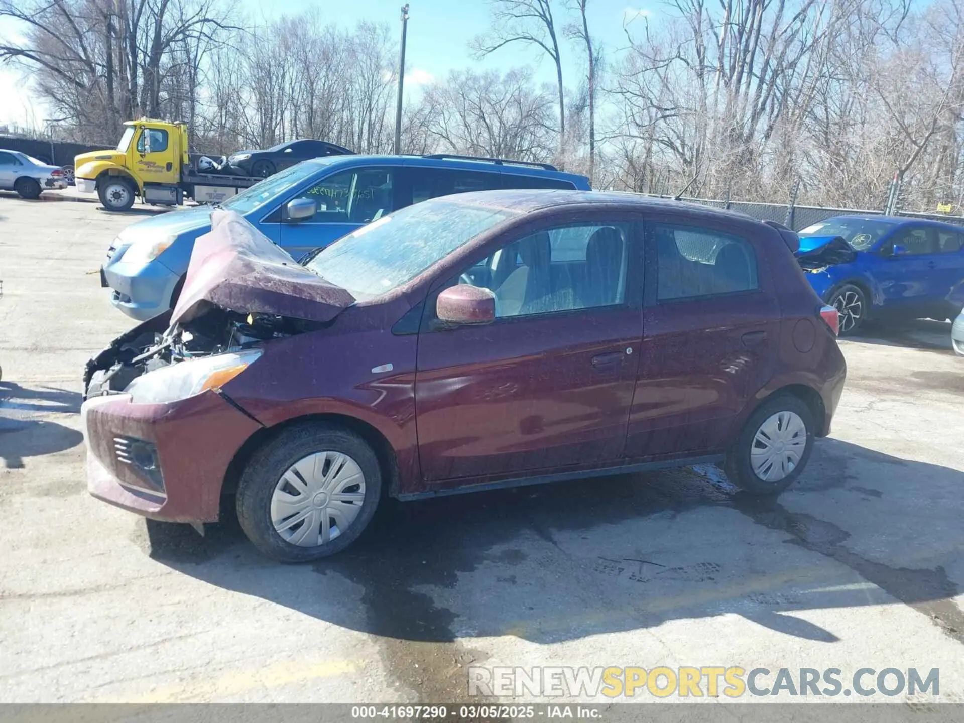 14 Фотография поврежденного автомобиля ML32AUHJ2RH032346 MITSUBISHI MIRAGE 2024