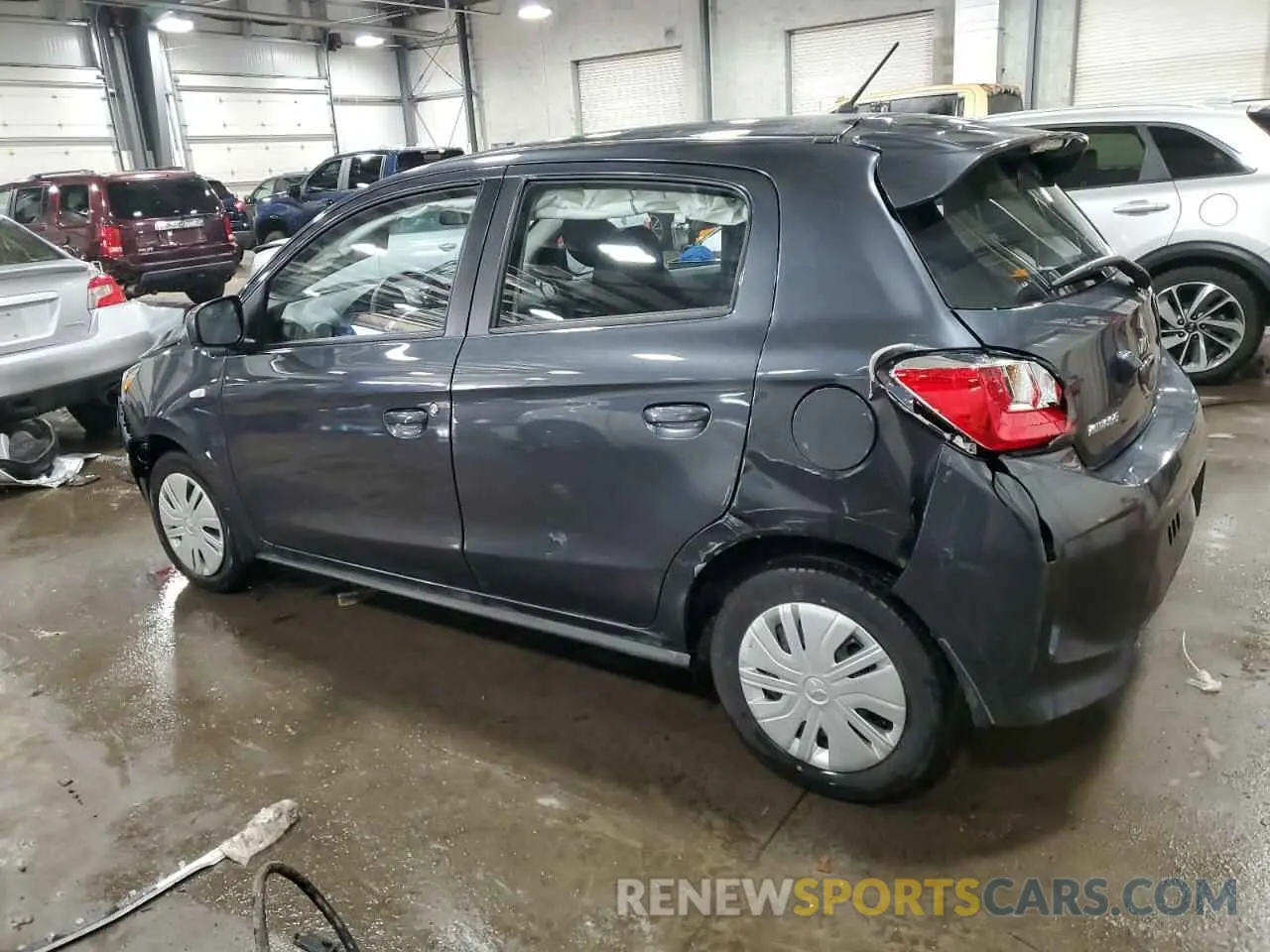 2 Фотография поврежденного автомобиля ML32AUHJ3RH003440 MITSUBISHI MIRAGE 2024