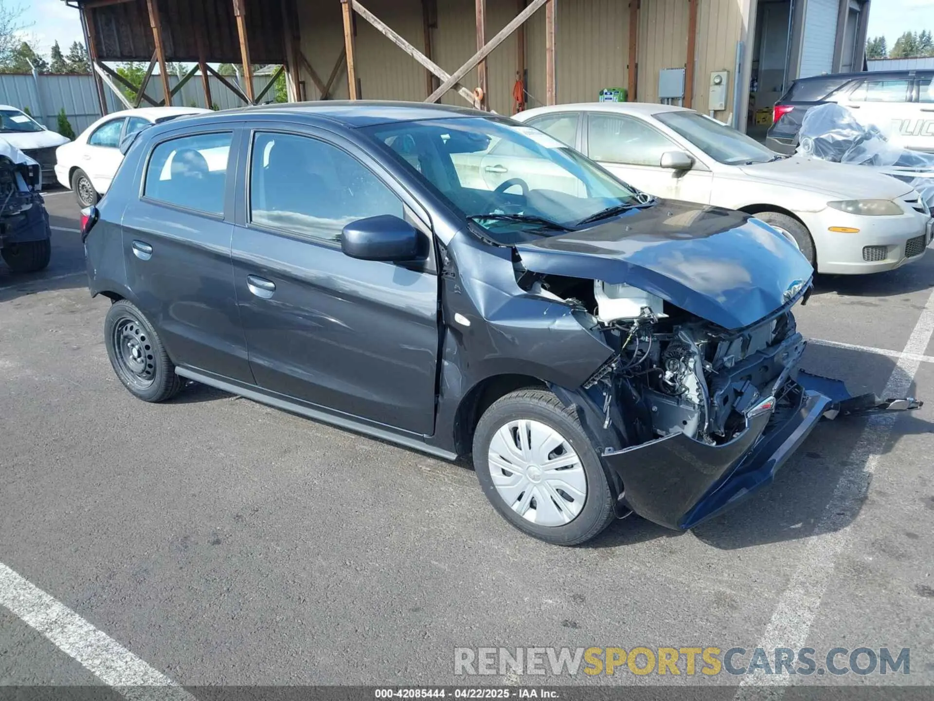 1 Photograph of a damaged car ML32AUHJ3RH013336 MITSUBISHI MIRAGE 2024