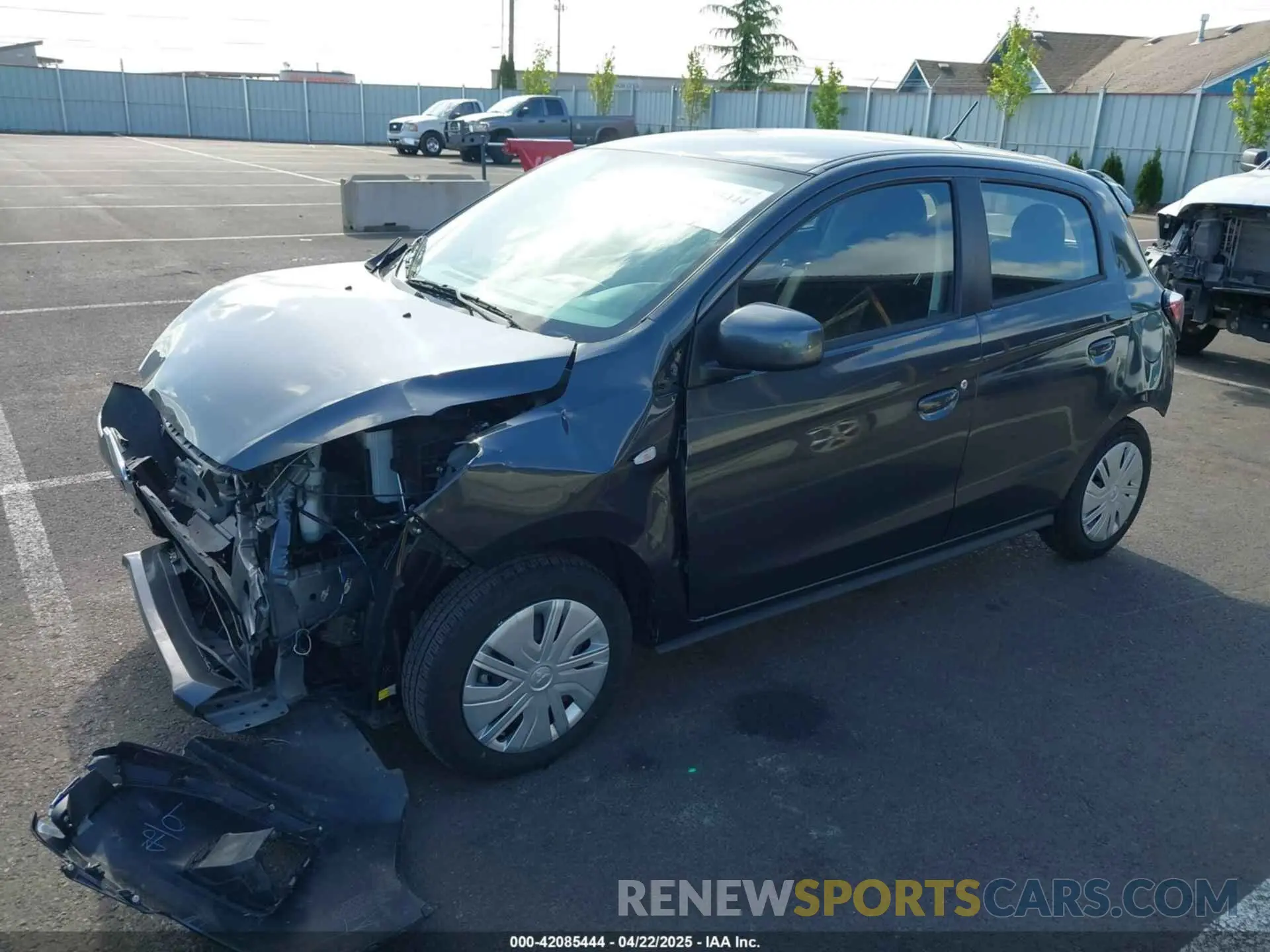 2 Photograph of a damaged car ML32AUHJ3RH013336 MITSUBISHI MIRAGE 2024