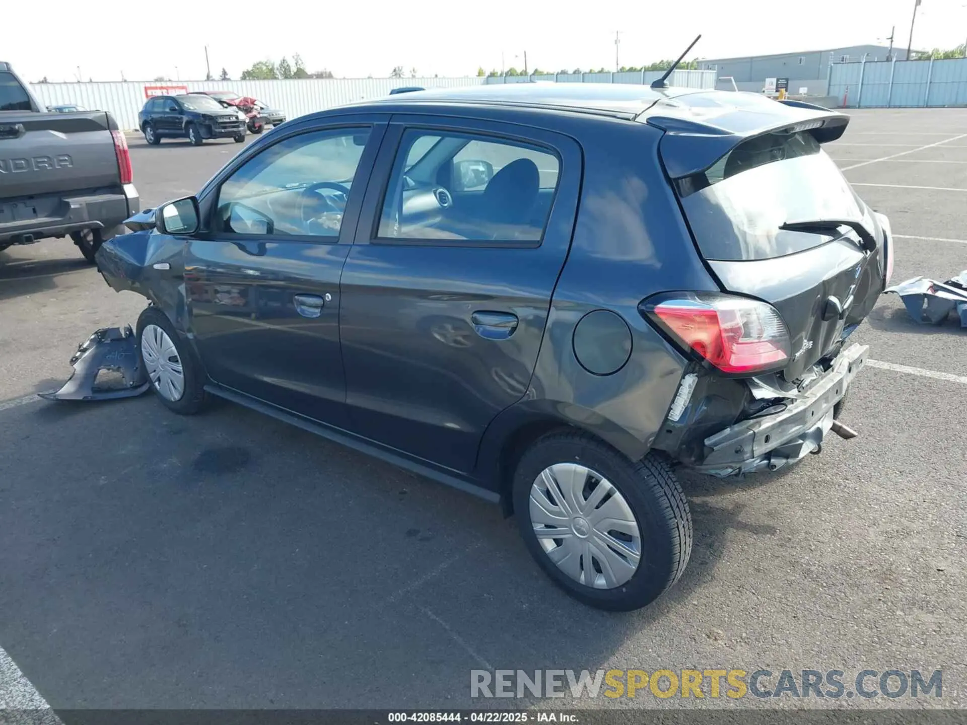 3 Photograph of a damaged car ML32AUHJ3RH013336 MITSUBISHI MIRAGE 2024