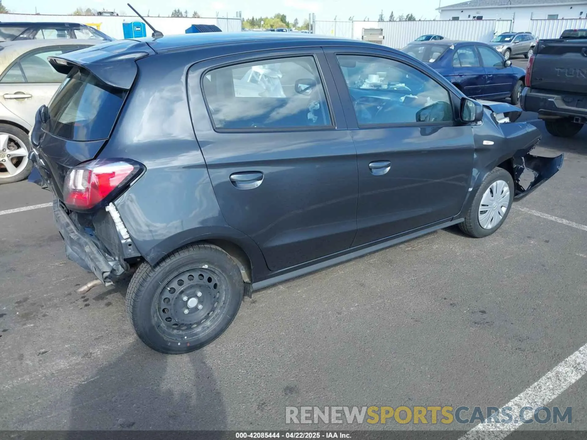 4 Photograph of a damaged car ML32AUHJ3RH013336 MITSUBISHI MIRAGE 2024