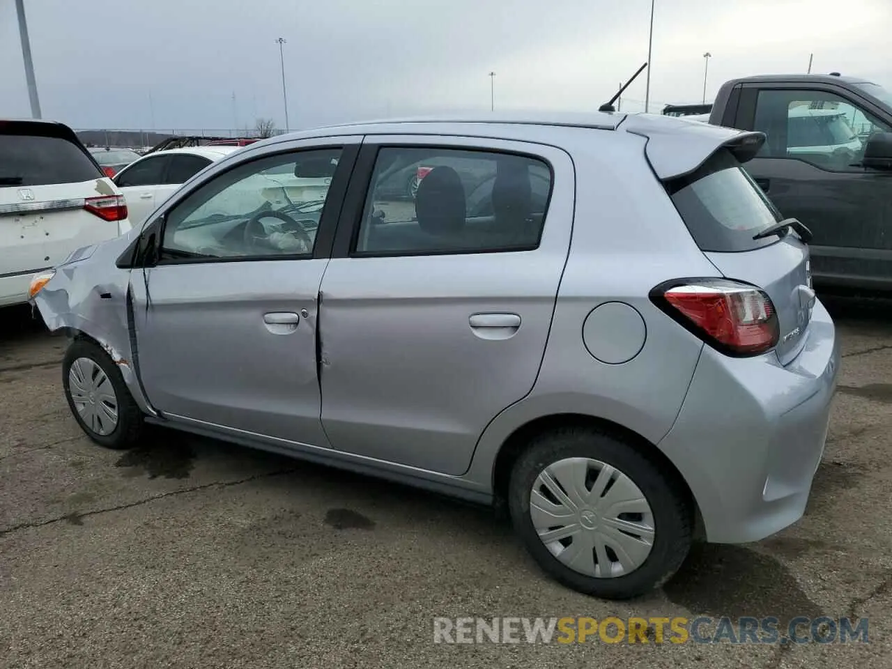 2 Фотография поврежденного автомобиля ML32AUHJ3RH016771 MITSUBISHI MIRAGE 2024