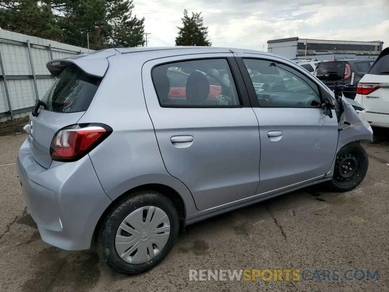 3 Фотография поврежденного автомобиля ML32AUHJ3RH016771 MITSUBISHI MIRAGE 2024