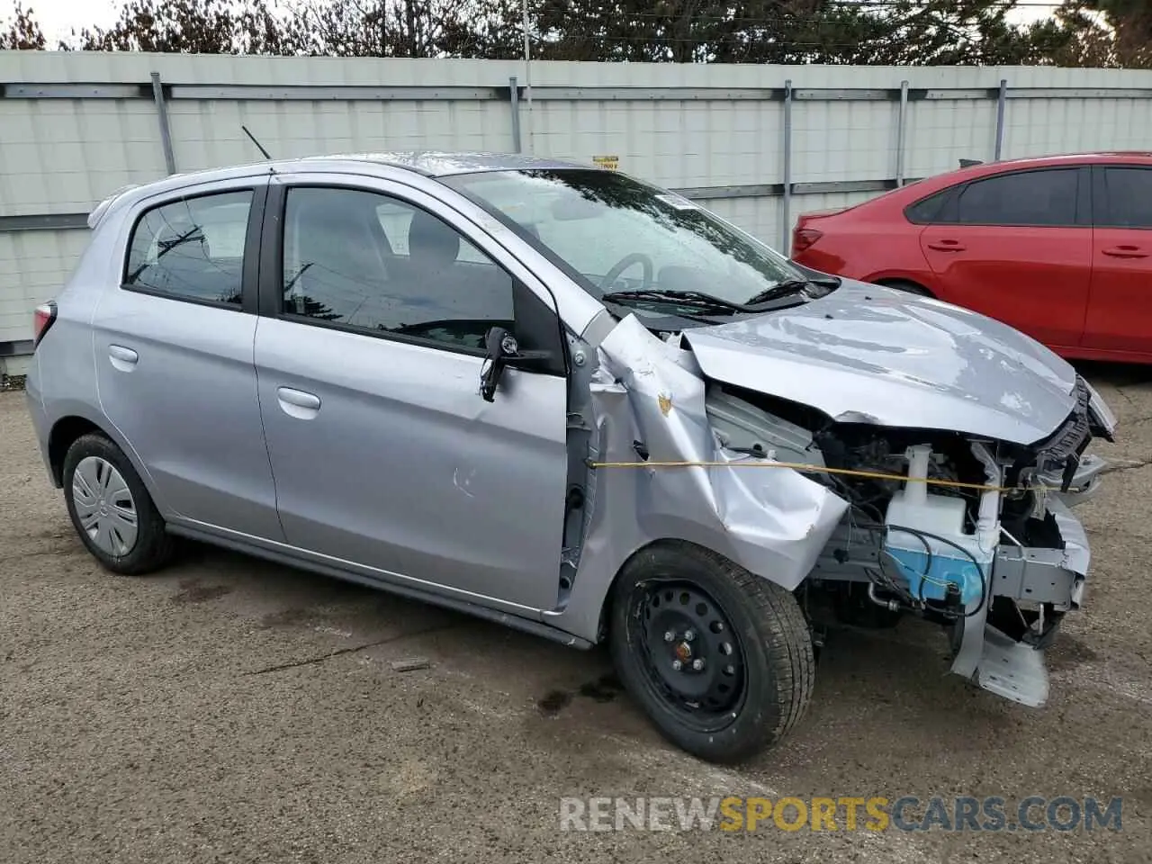 4 Фотография поврежденного автомобиля ML32AUHJ3RH016771 MITSUBISHI MIRAGE 2024