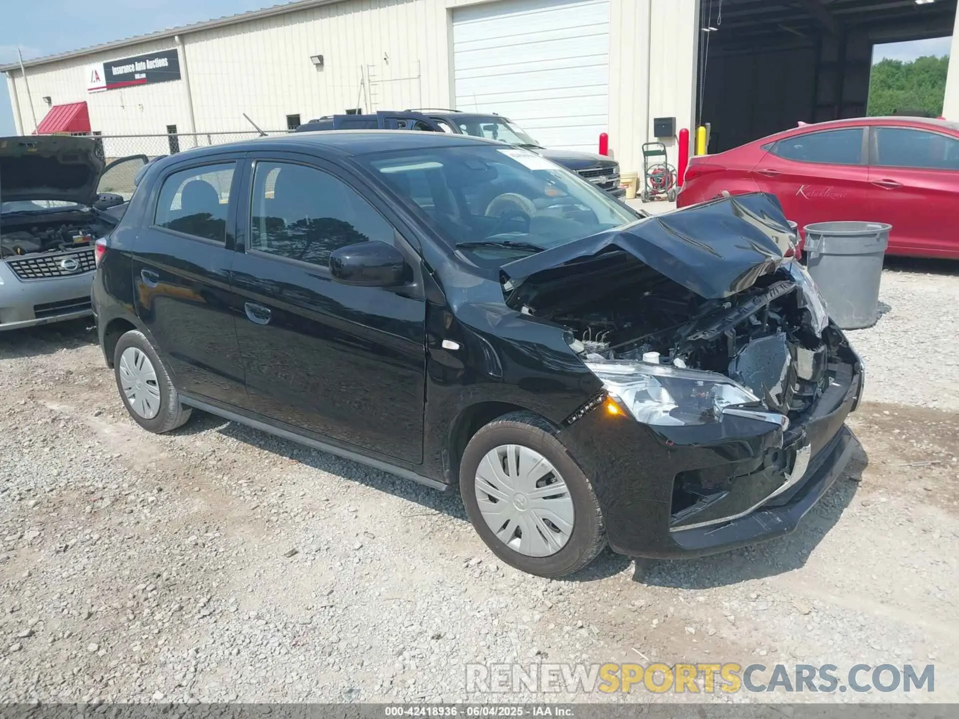 1 Photograph of a damaged car ML32AUHJ3RH019377 MITSUBISHI MIRAGE 2024