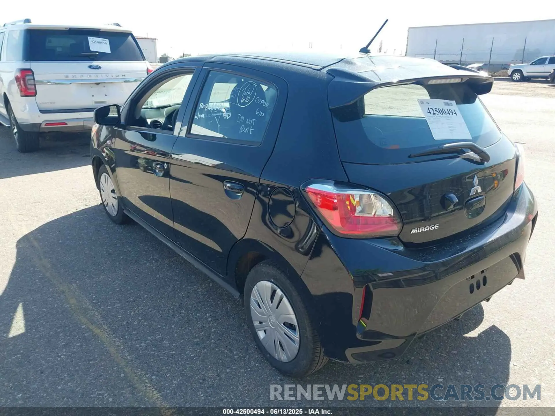 3 Photograph of a damaged car ML32AUHJ3RH019931 MITSUBISHI MIRAGE 2024