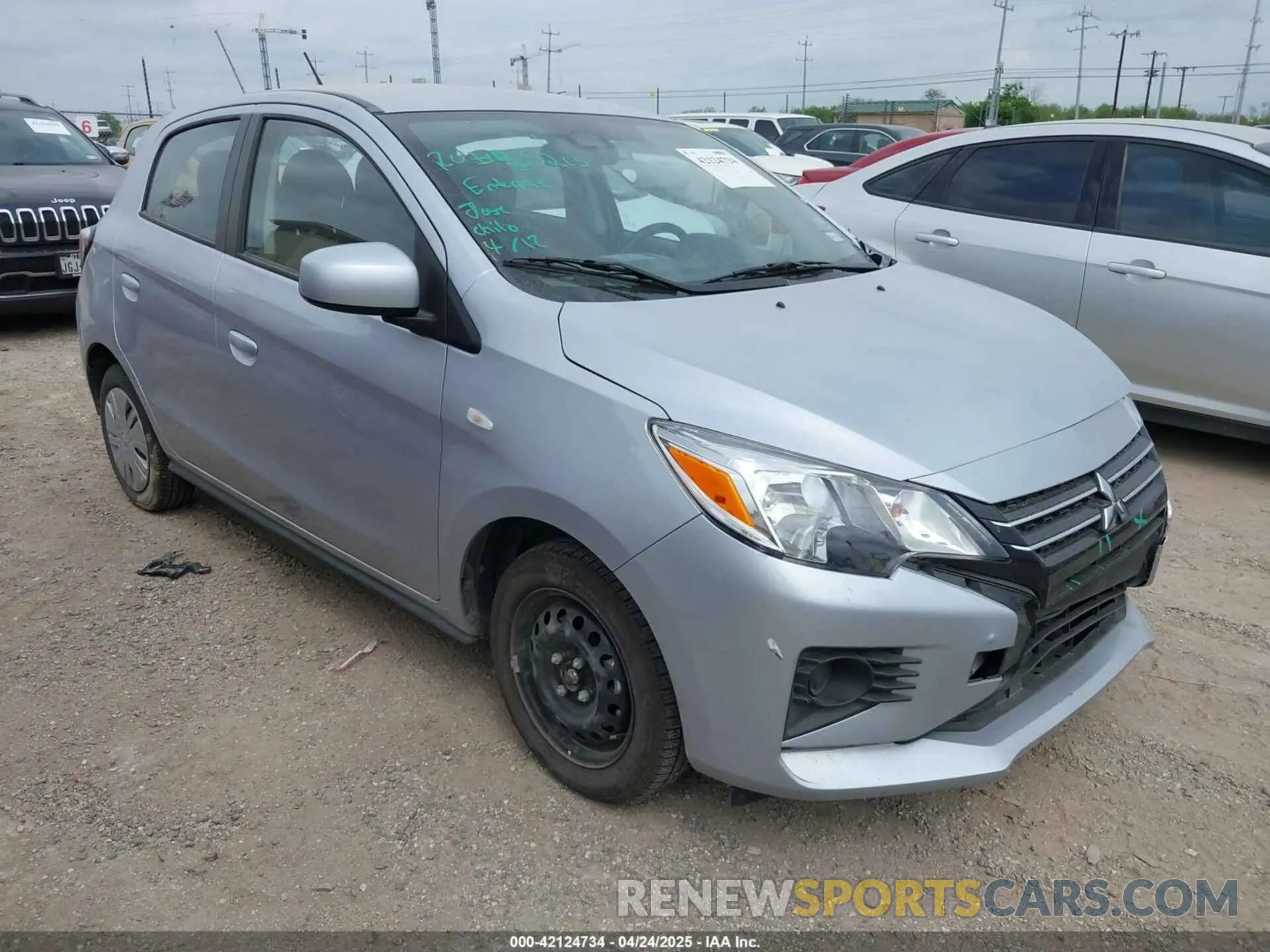 1 Фотография поврежденного автомобиля ML32AUHJ3RH020786 MITSUBISHI MIRAGE 2024