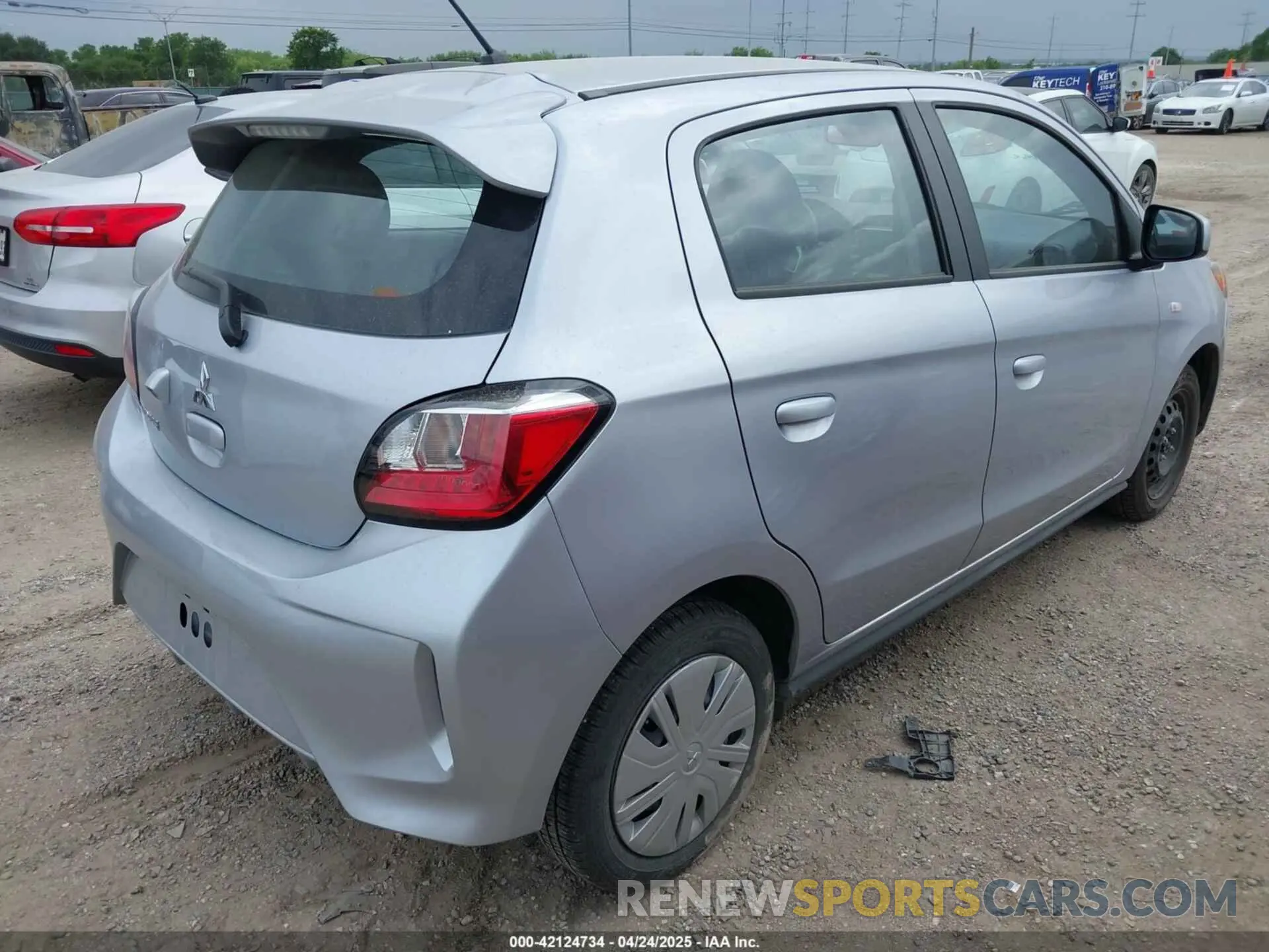 4 Фотография поврежденного автомобиля ML32AUHJ3RH020786 MITSUBISHI MIRAGE 2024