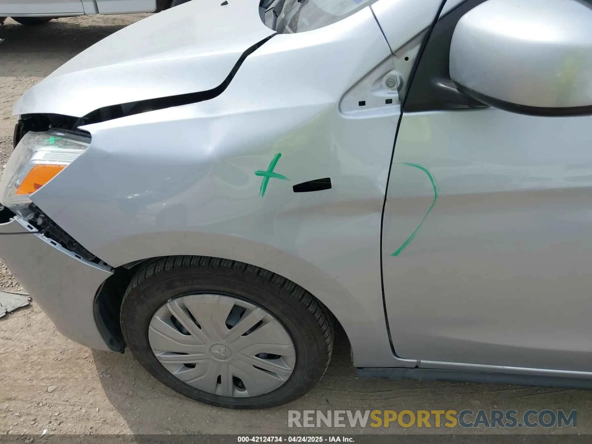 6 Фотография поврежденного автомобиля ML32AUHJ3RH020786 MITSUBISHI MIRAGE 2024