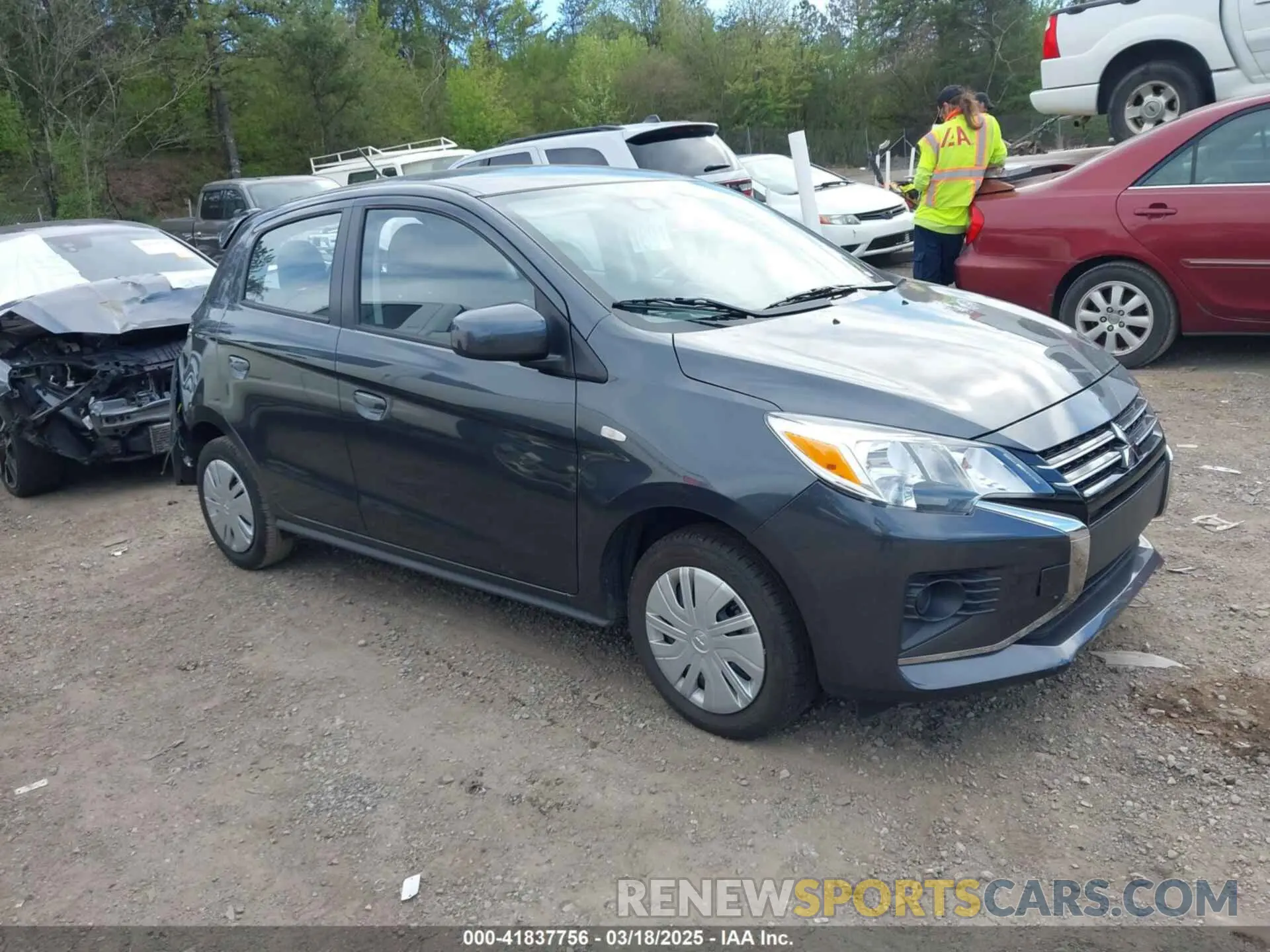 1 Фотография поврежденного автомобиля ML32AUHJ3RH021677 MITSUBISHI MIRAGE 2024