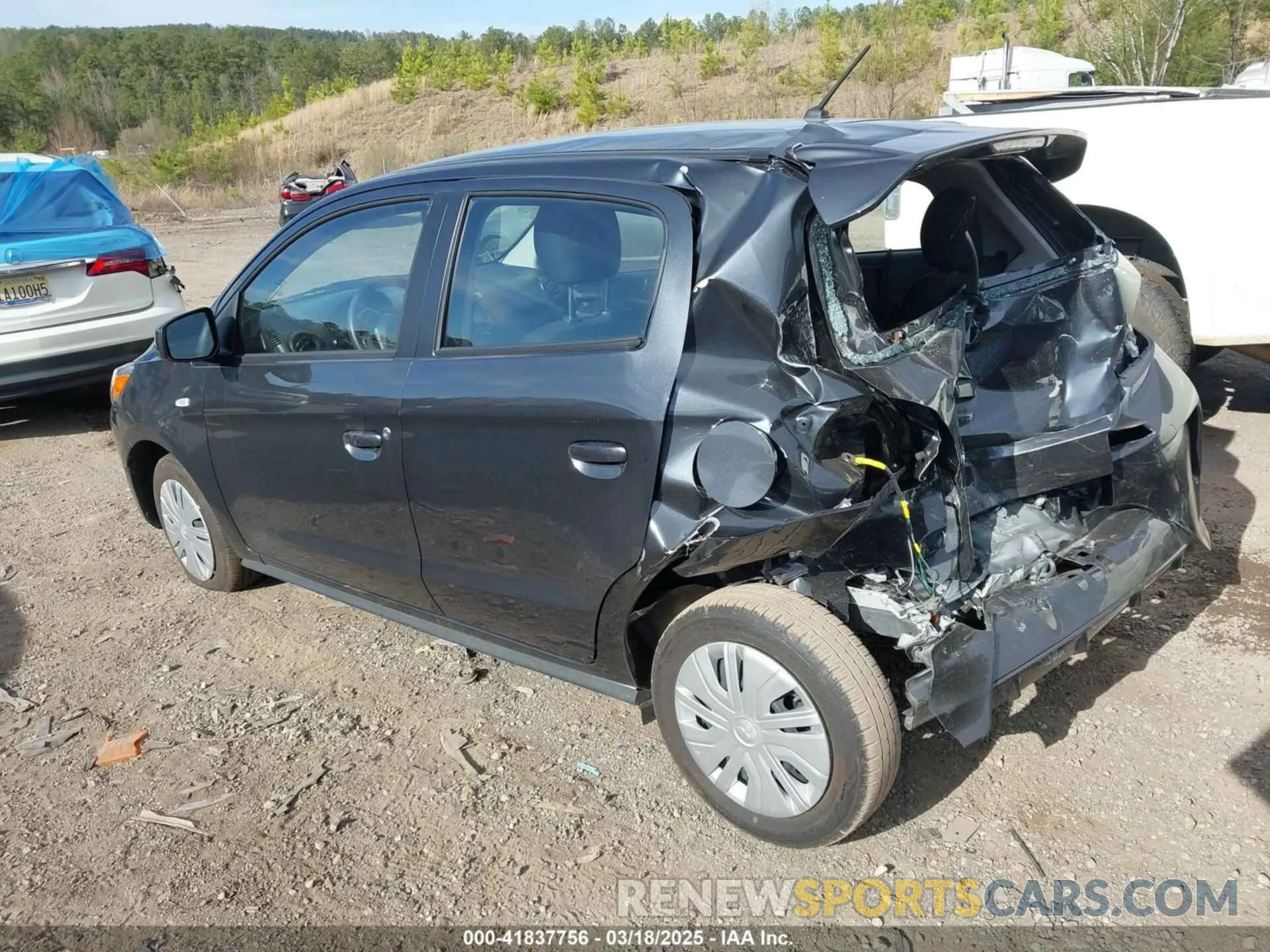 3 Фотография поврежденного автомобиля ML32AUHJ3RH021677 MITSUBISHI MIRAGE 2024