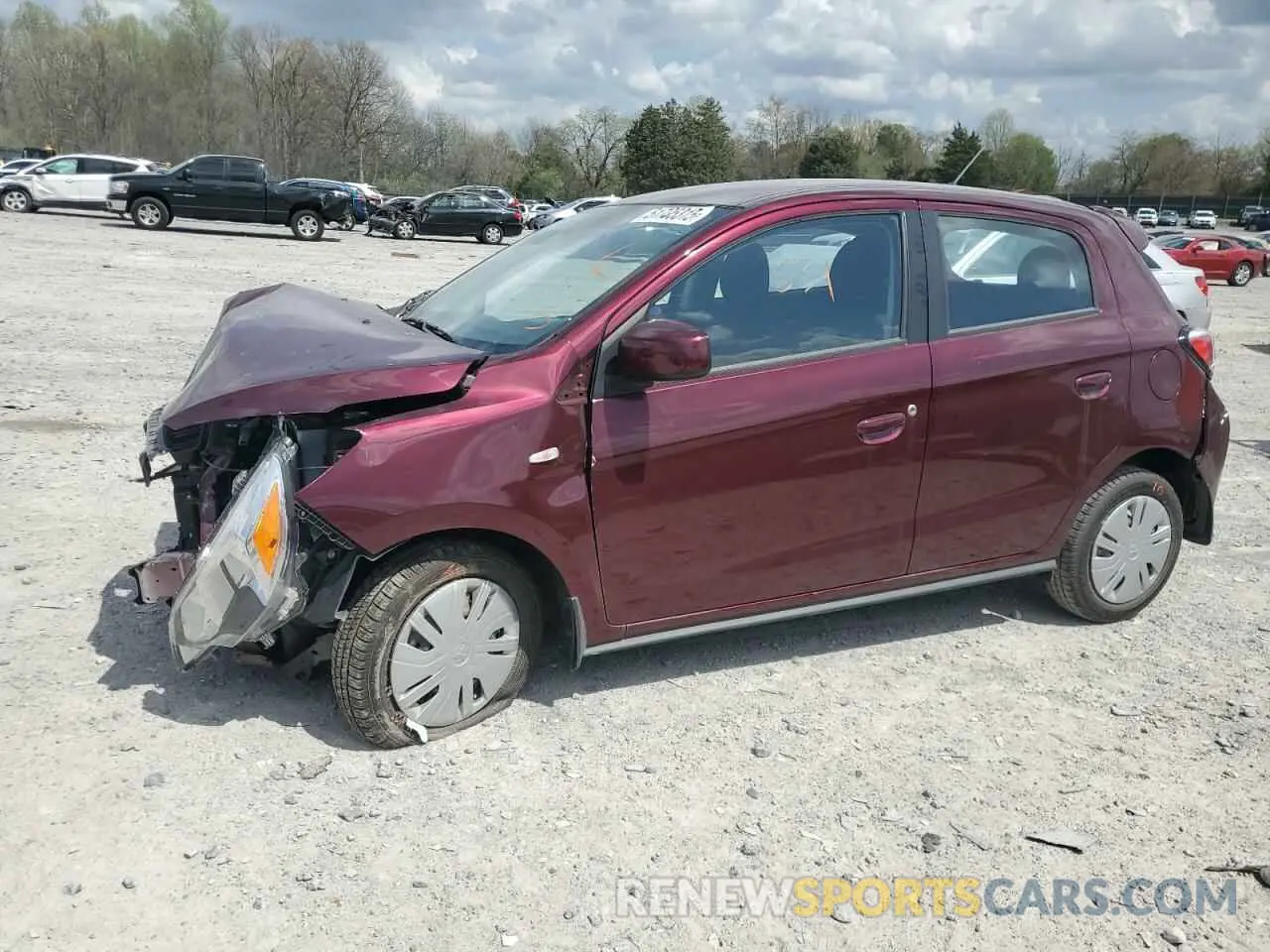 1 Photograph of a damaged car ML32AUHJ3RH023266 MITSUBISHI MIRAGE 2024