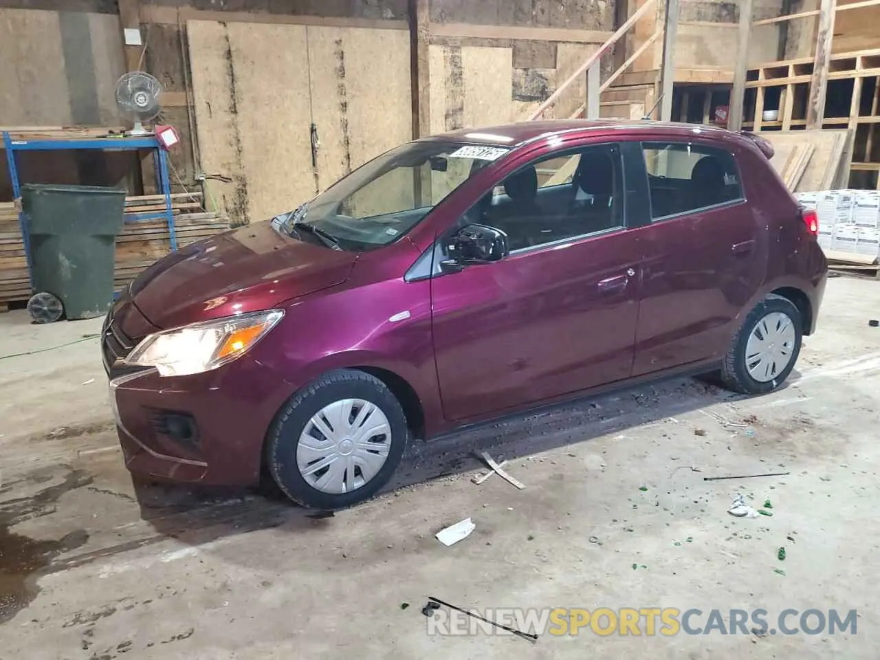 1 Photograph of a damaged car ML32AUHJ3RH024546 MITSUBISHI MIRAGE 2024