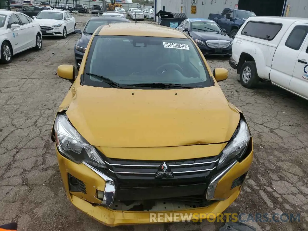 5 Photograph of a damaged car ML32AUHJ3RH029889 MITSUBISHI MIRAGE 2024