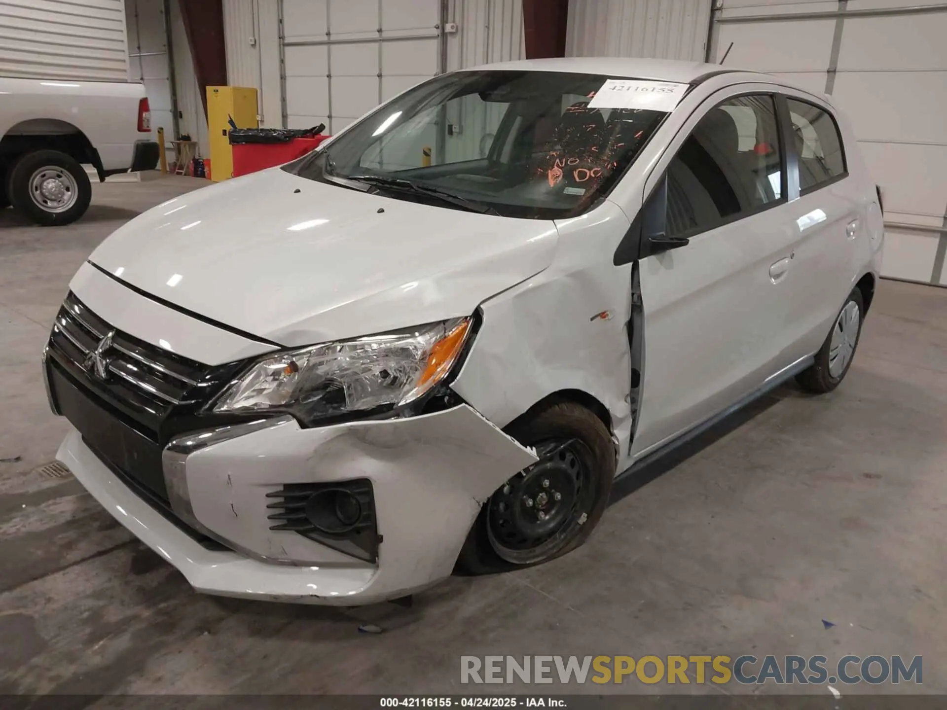 2 Фотография поврежденного автомобиля ML32AUHJ3RH031710 MITSUBISHI MIRAGE 2024