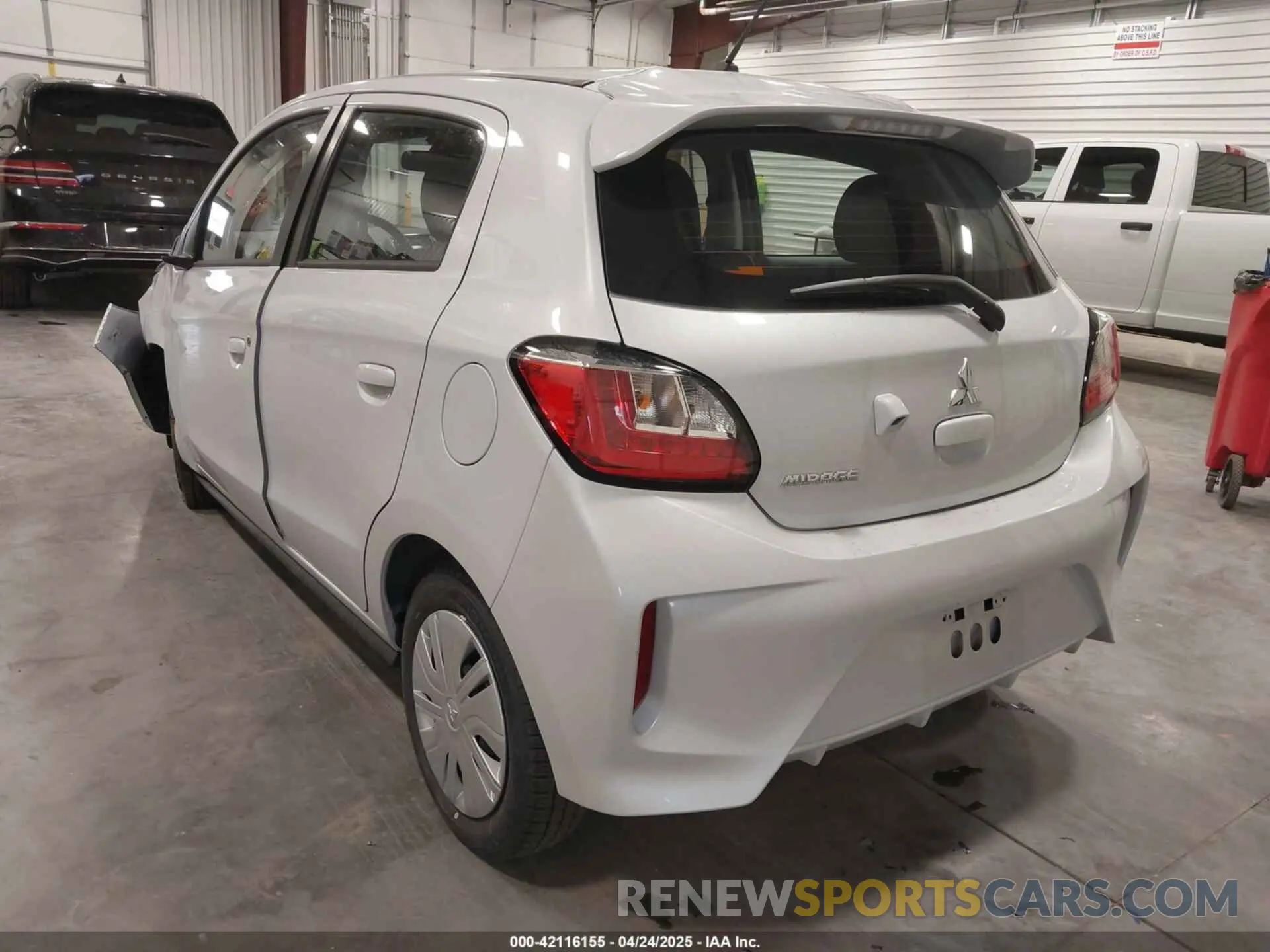 3 Фотография поврежденного автомобиля ML32AUHJ3RH031710 MITSUBISHI MIRAGE 2024