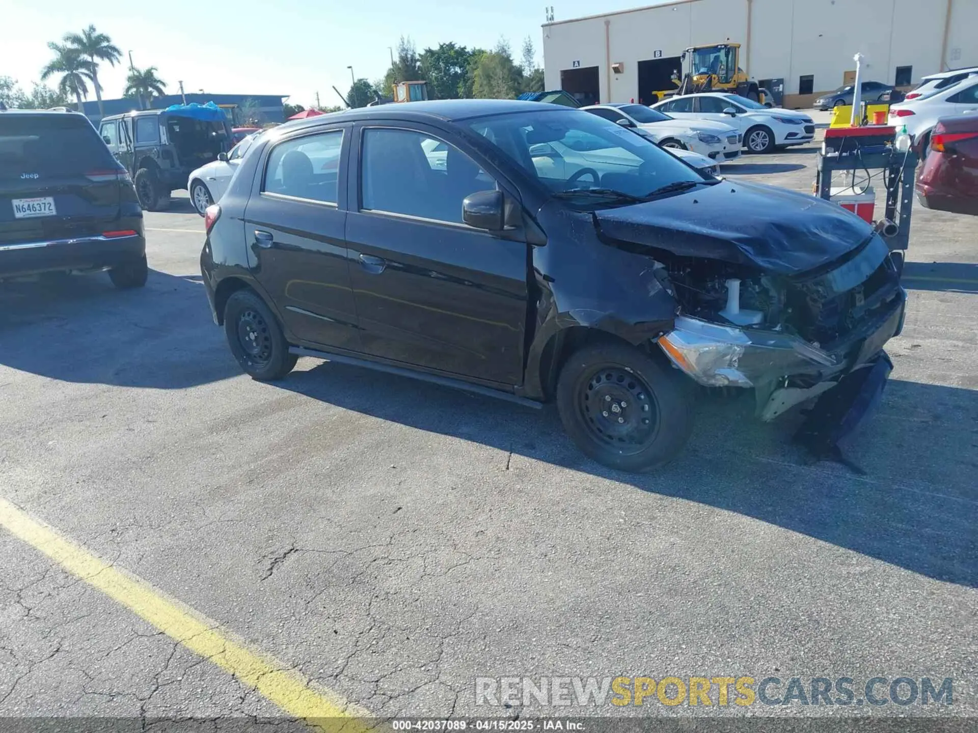 1 Фотография поврежденного автомобиля ML32AUHJ3RH035708 MITSUBISHI MIRAGE 2024