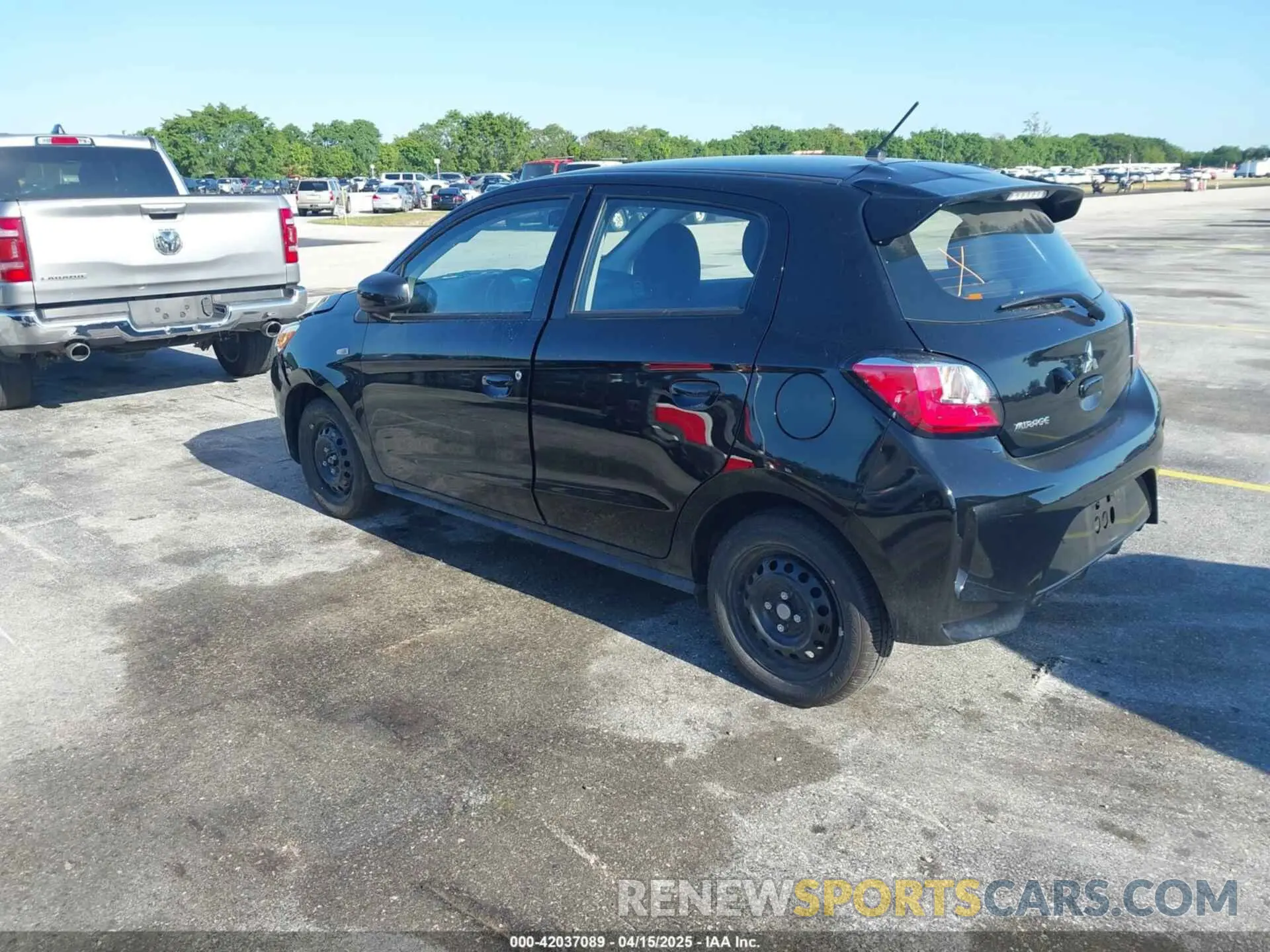 3 Фотография поврежденного автомобиля ML32AUHJ3RH035708 MITSUBISHI MIRAGE 2024