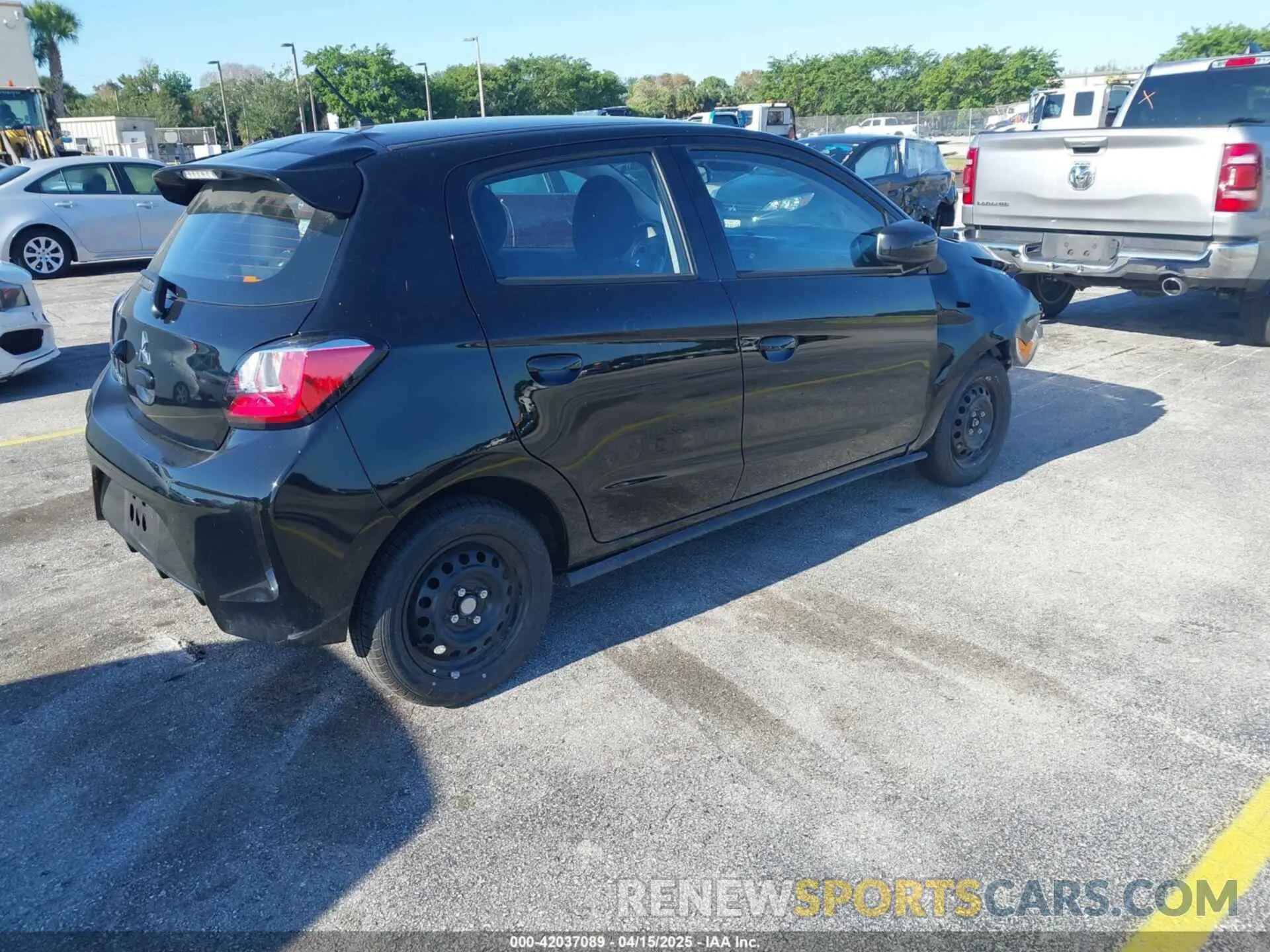 4 Фотография поврежденного автомобиля ML32AUHJ3RH035708 MITSUBISHI MIRAGE 2024